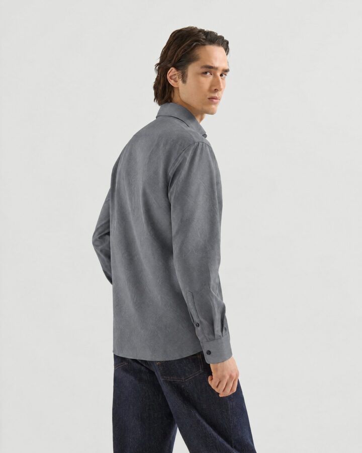 Grey Long-sleeve Shirt — alternate view