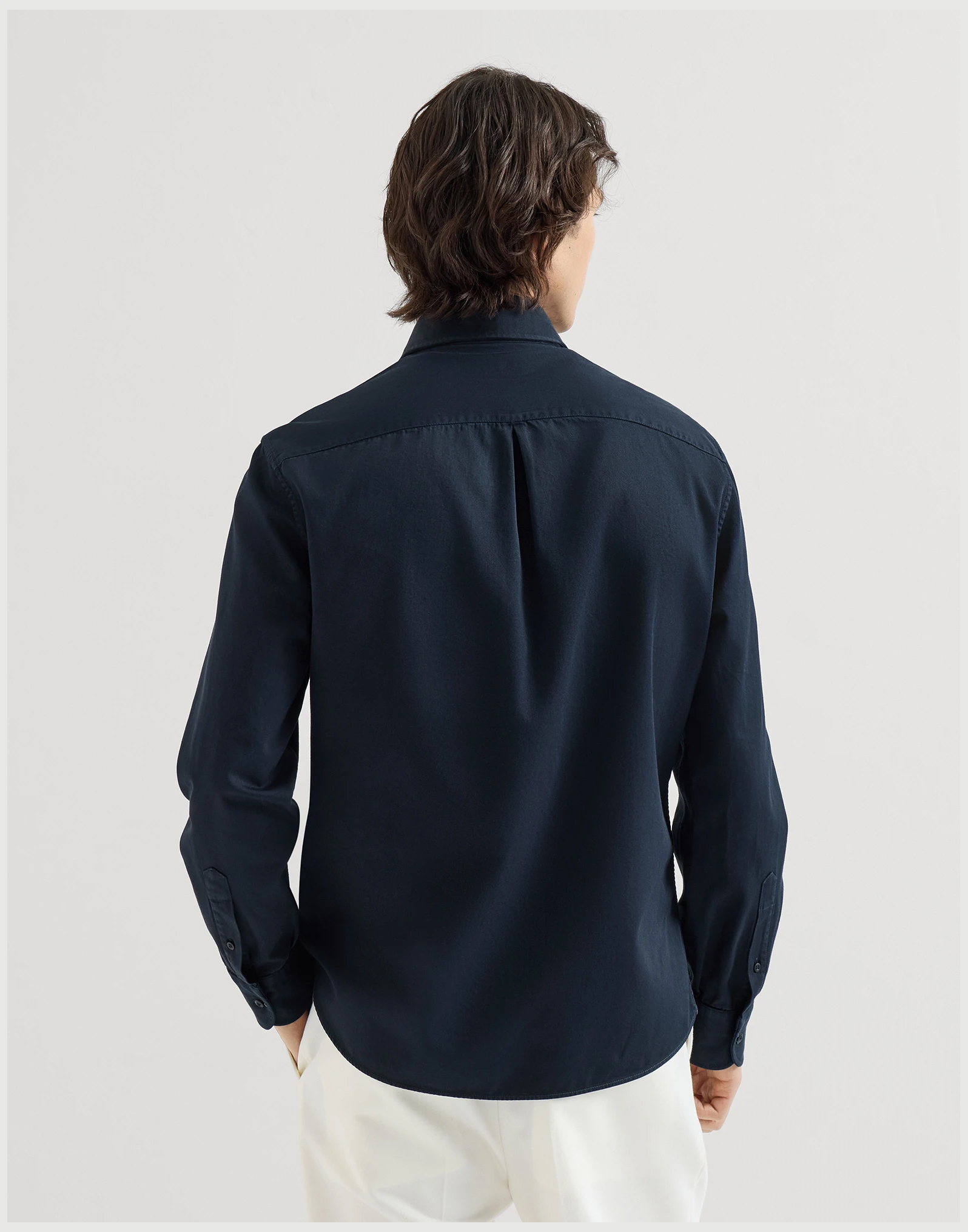 Brunello Cucinelli Long-Sleeve Shirt — alternate view