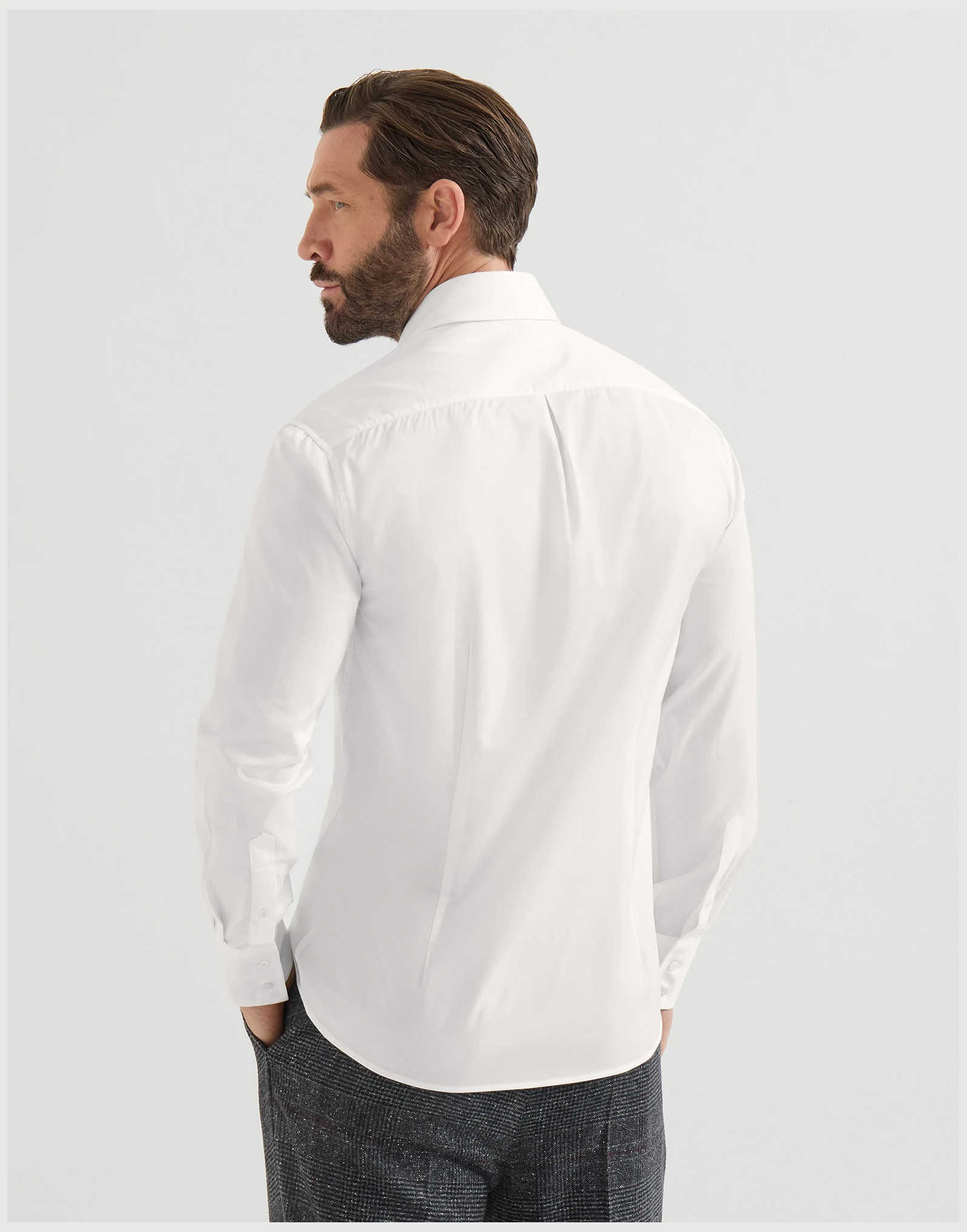 Brunello Cucinelli Long-Sleeve Shirt — alternate view