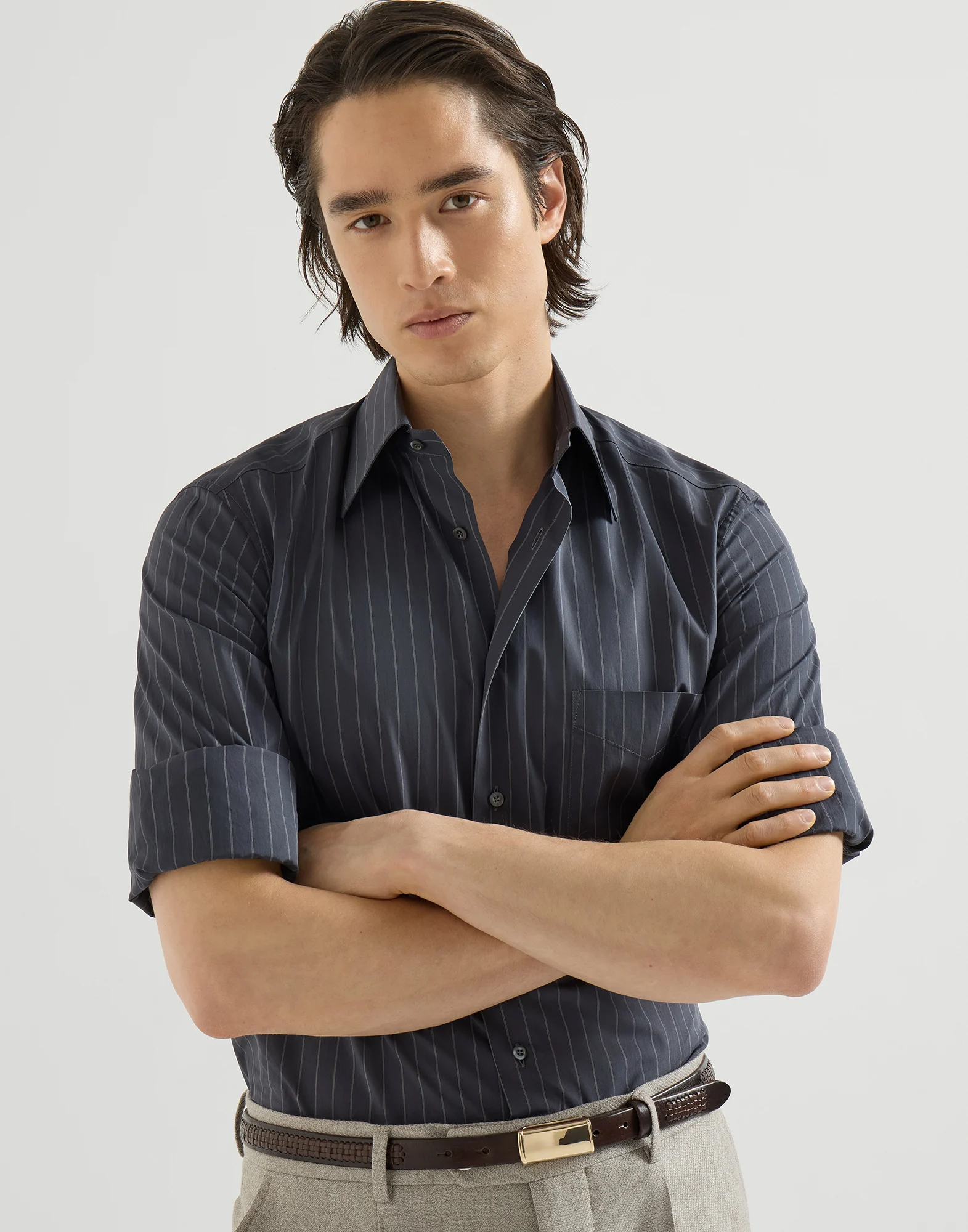 Brunello Cucinelli Long-Sleeve Shirt