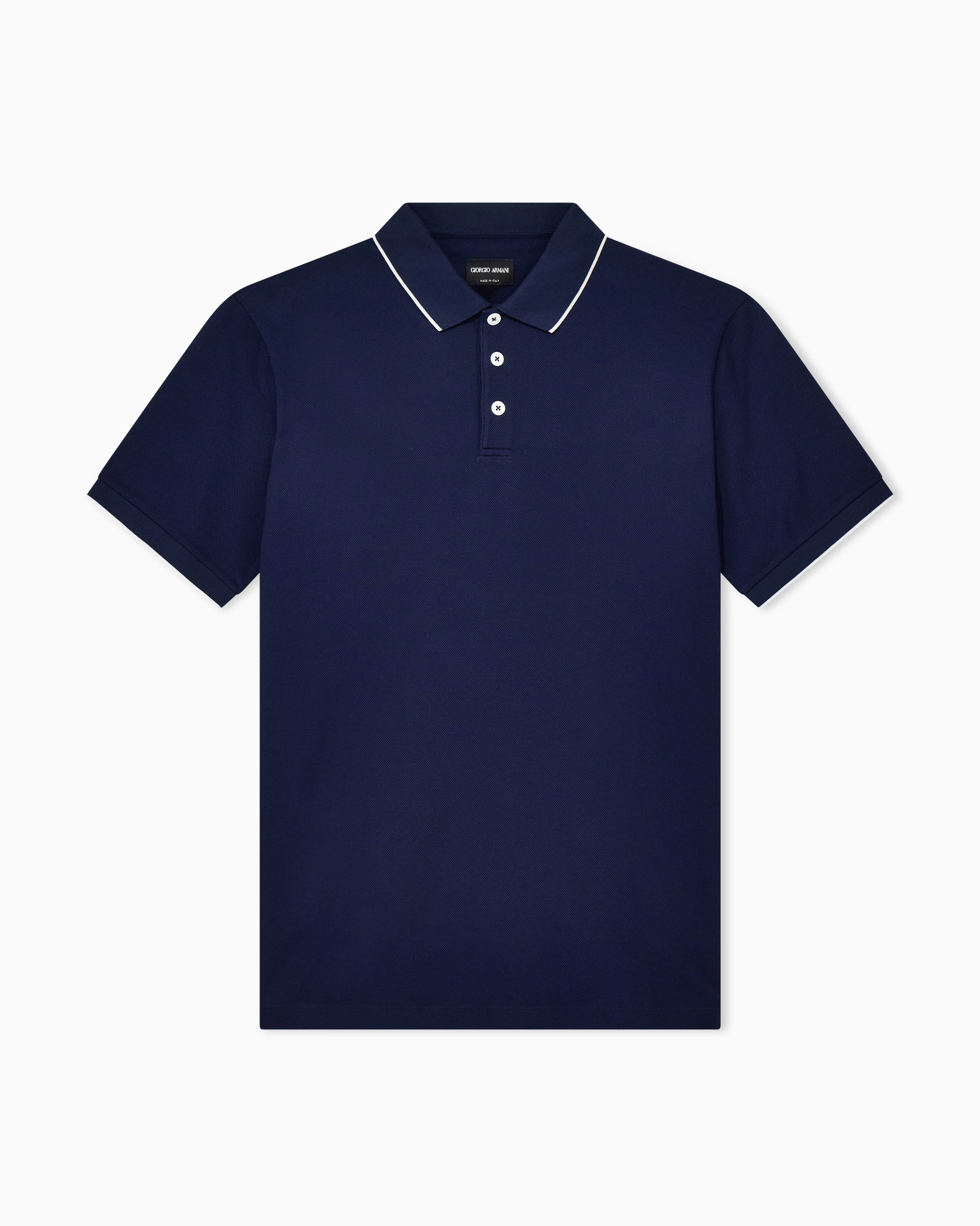 Giorgio Armani Knitted Polo