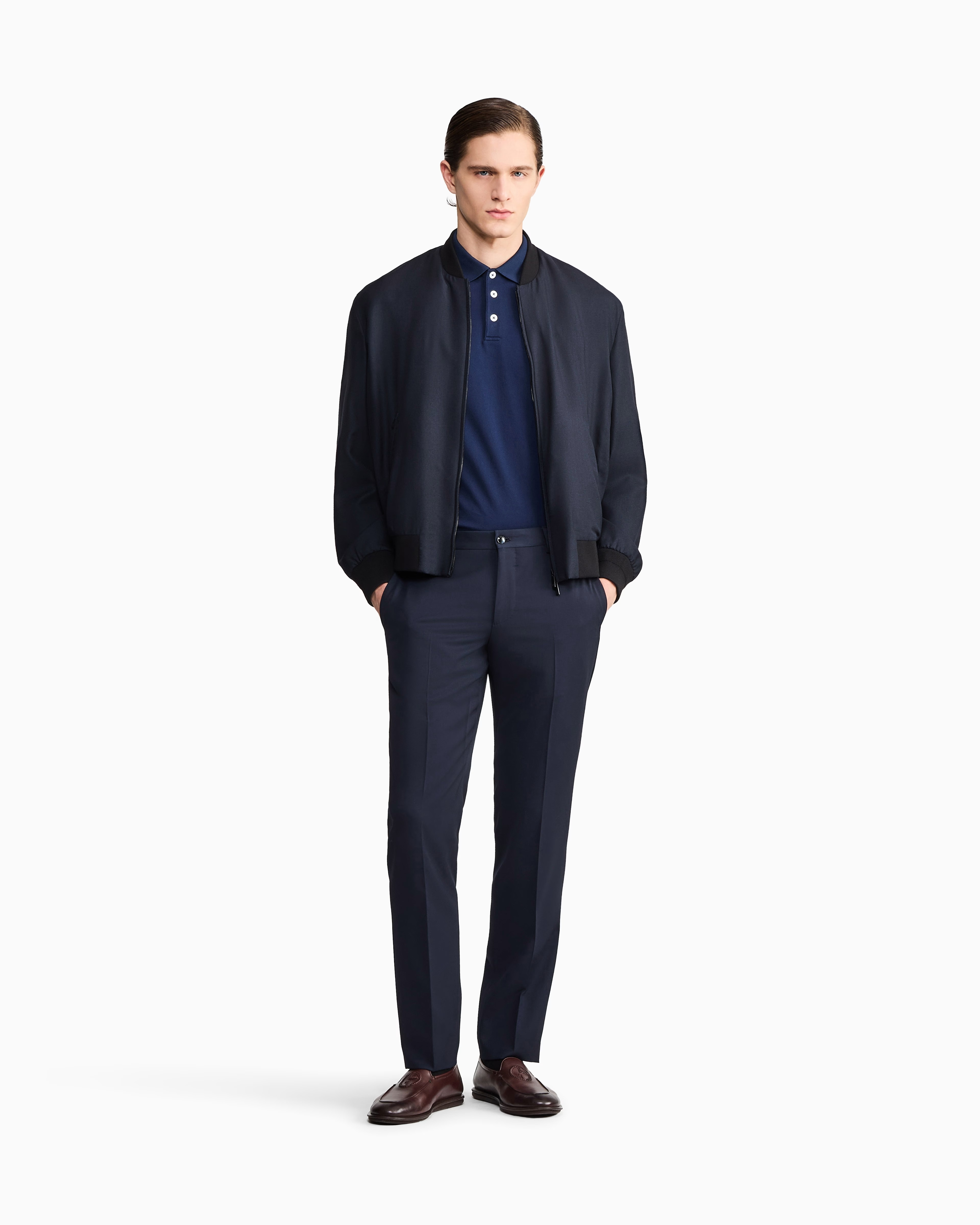 Giorgio Armani Knitted Polo — alternate view