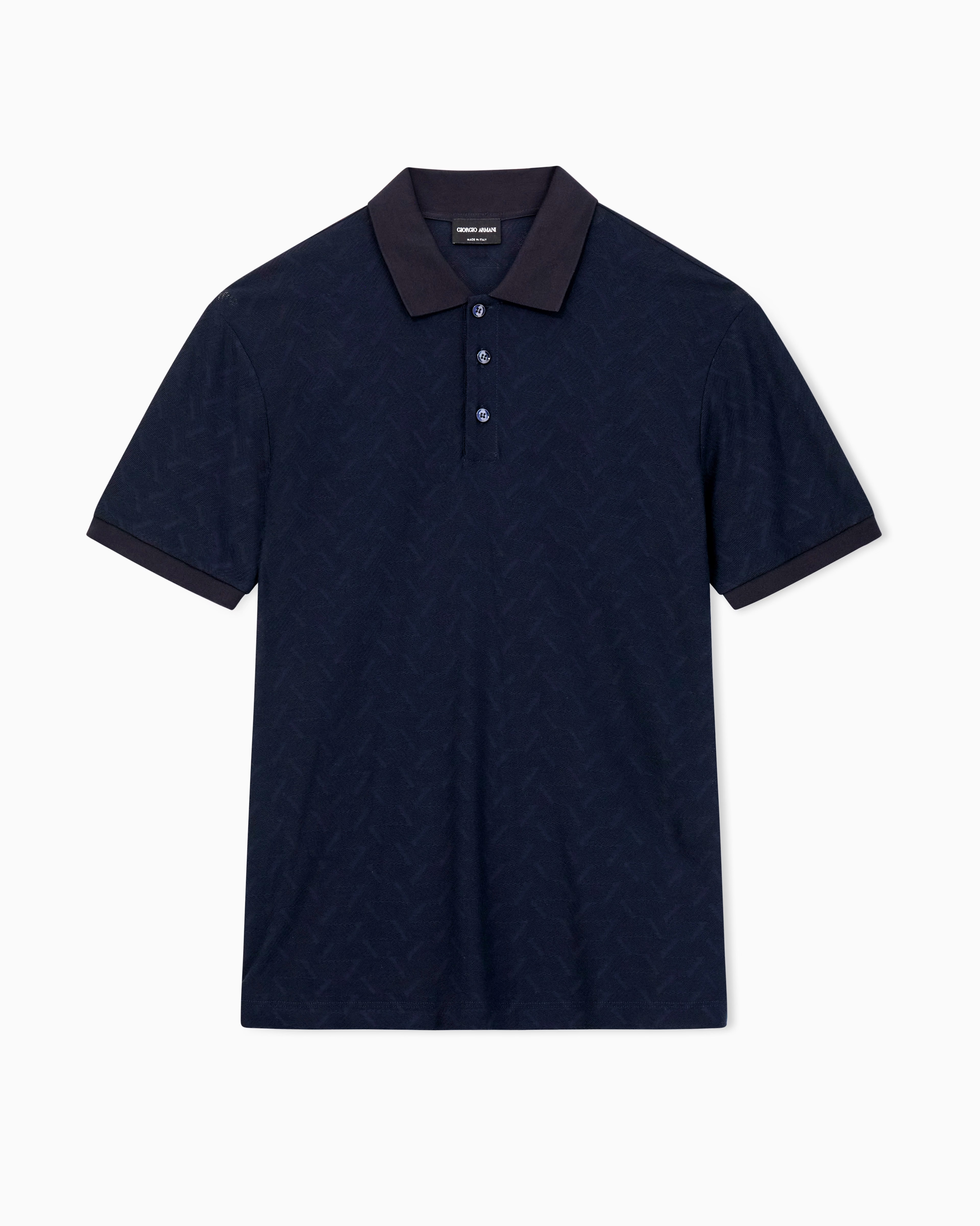 Giorgio Armani Knitted Polo
