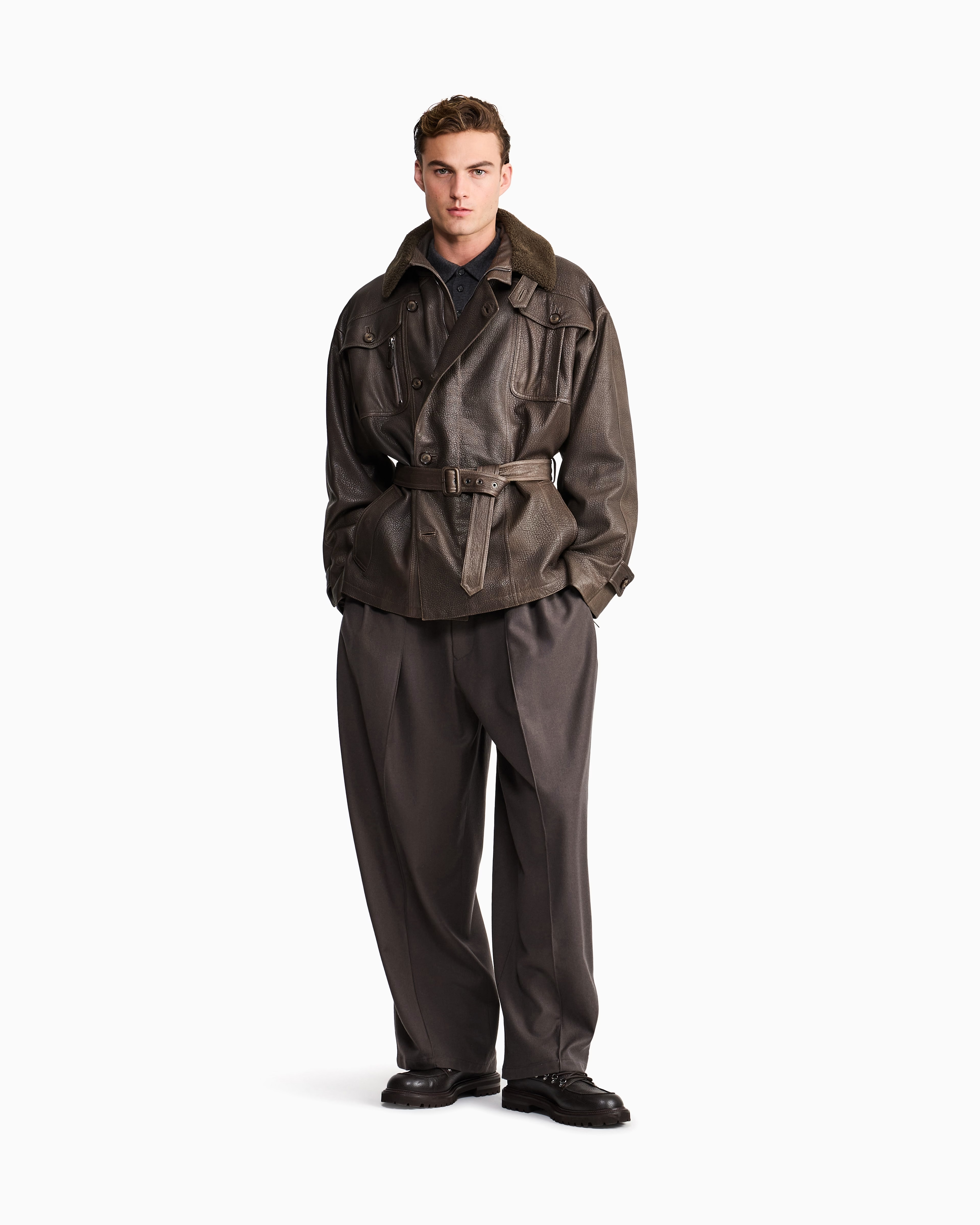 Giorgio Armani Knitted Polo — alternate view