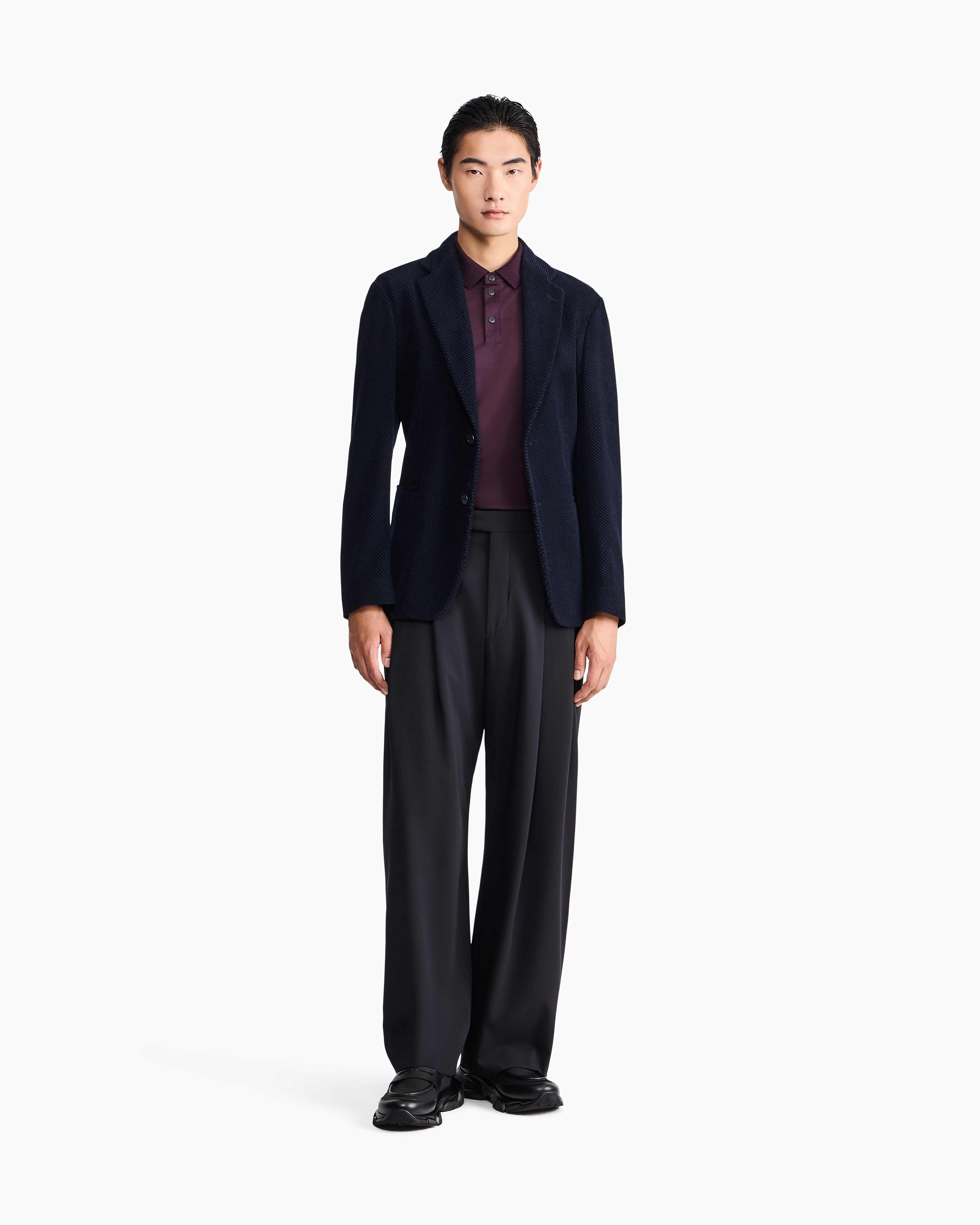 Giorgio Armani Knitted Polo — alternate view