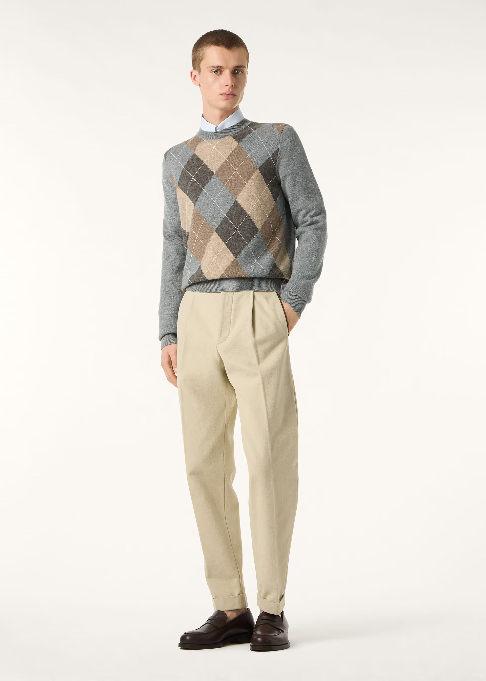 Lora Piana Long-Sleeve Knitted Polo