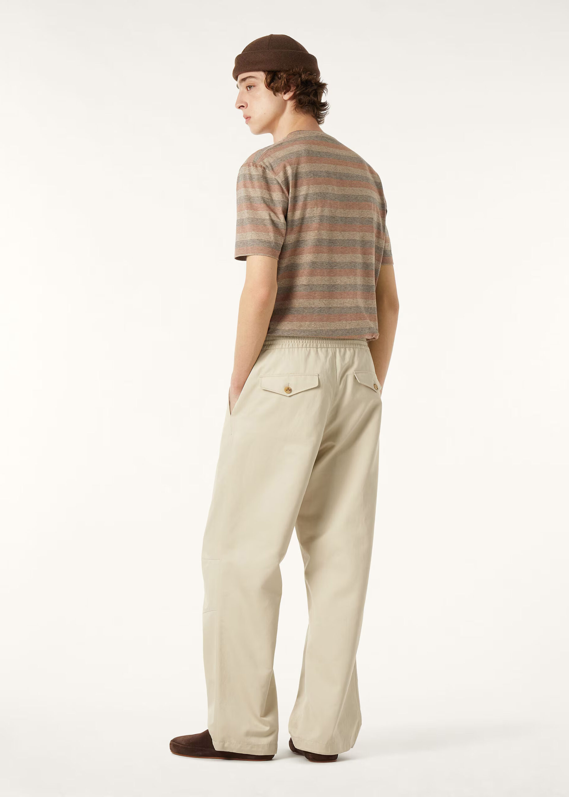 Loro Piana Knitted Crew-Neck T-Shirt — alternate view