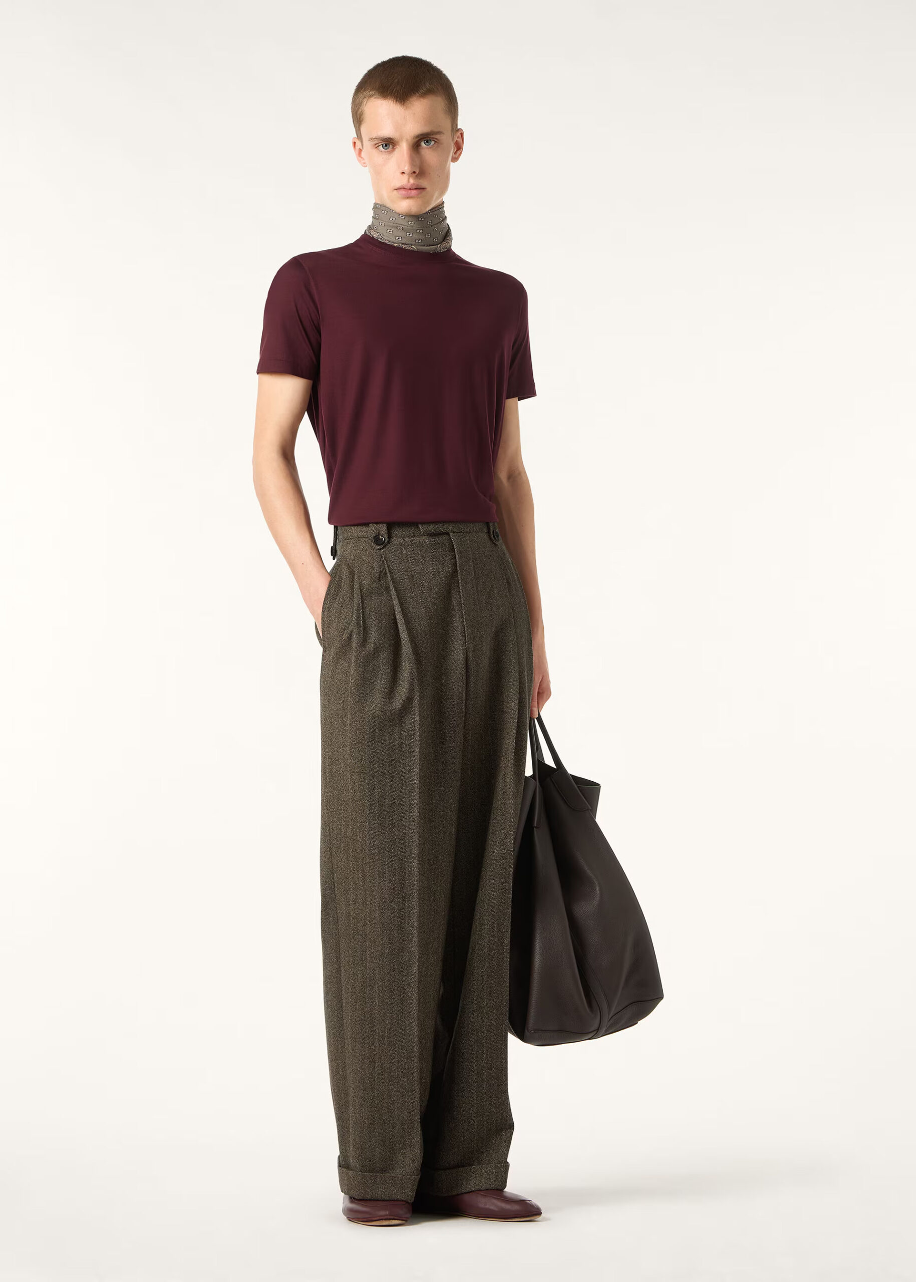 Loro Piana Knitted Crew-Neck T-Shirt