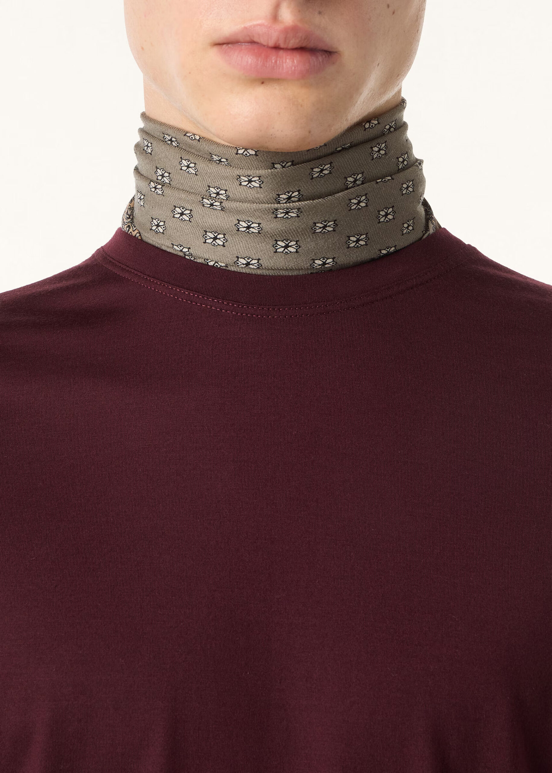 Loro Piana Knitted Crew-Neck T-Shirt — alternate view