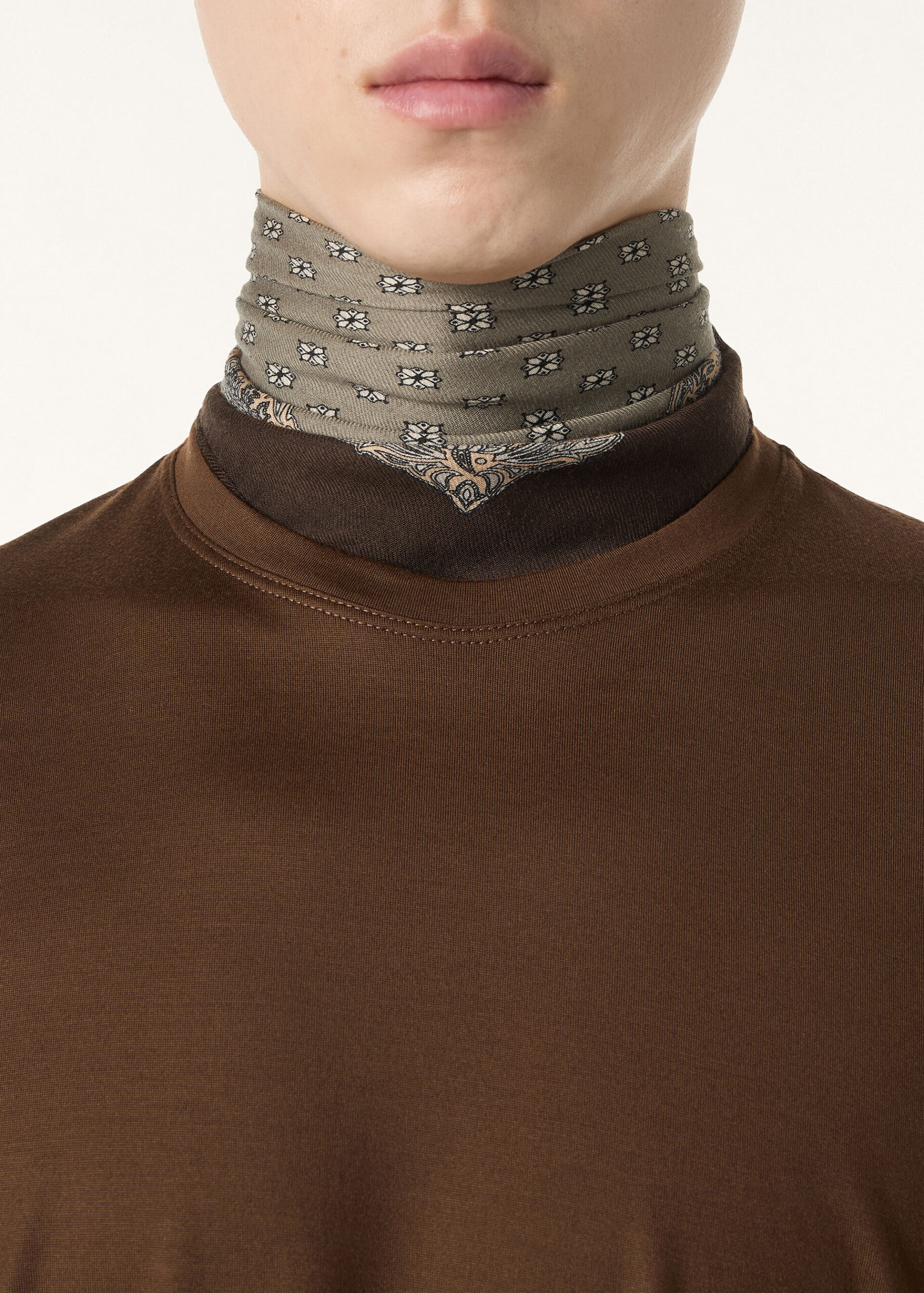 Loro Piana Knitted Crew-Neck T-Shirt — alternate view