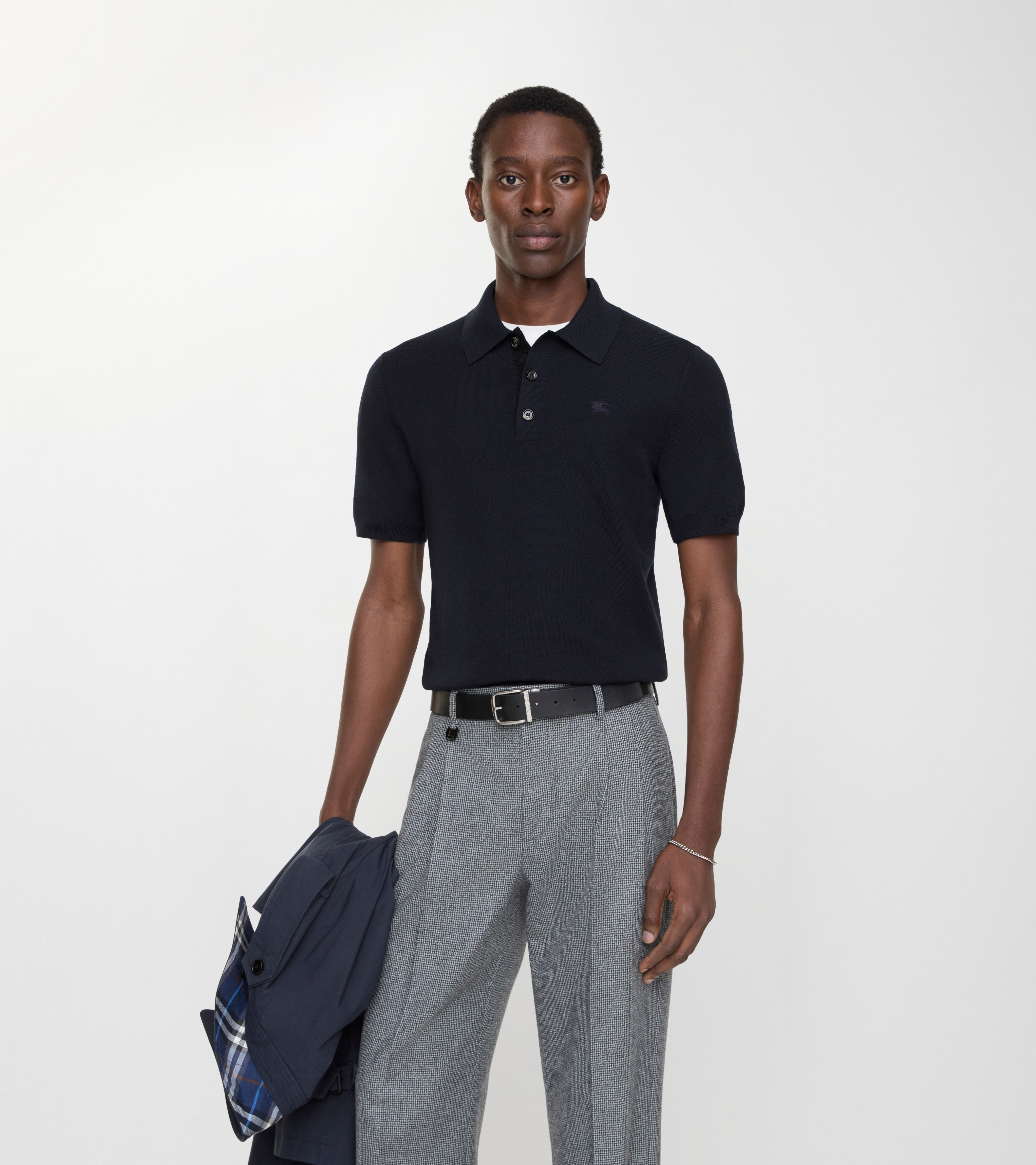 Cashmere Polo Shirt — alternate view