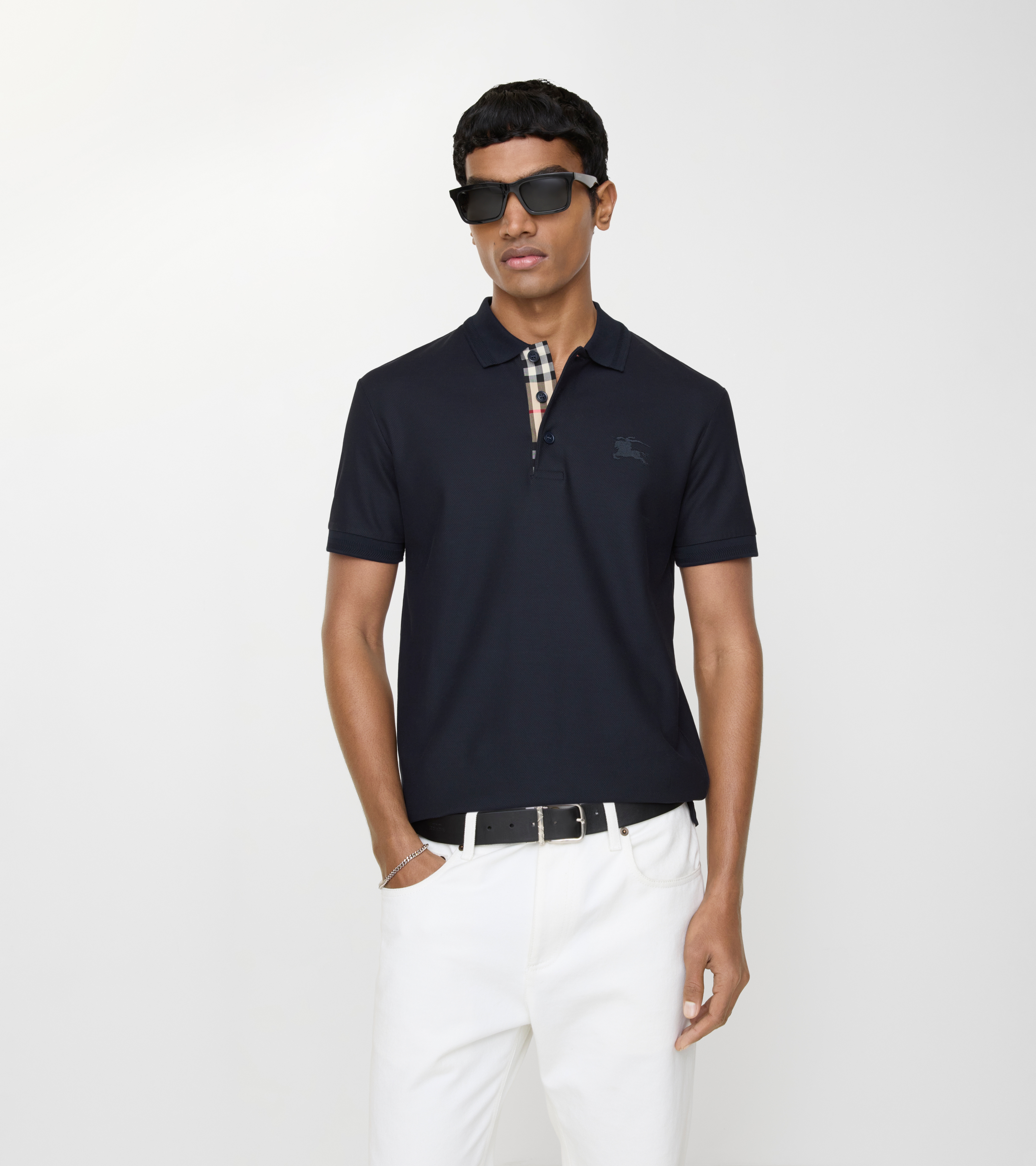 Cotton Polo Shirt — alternate view