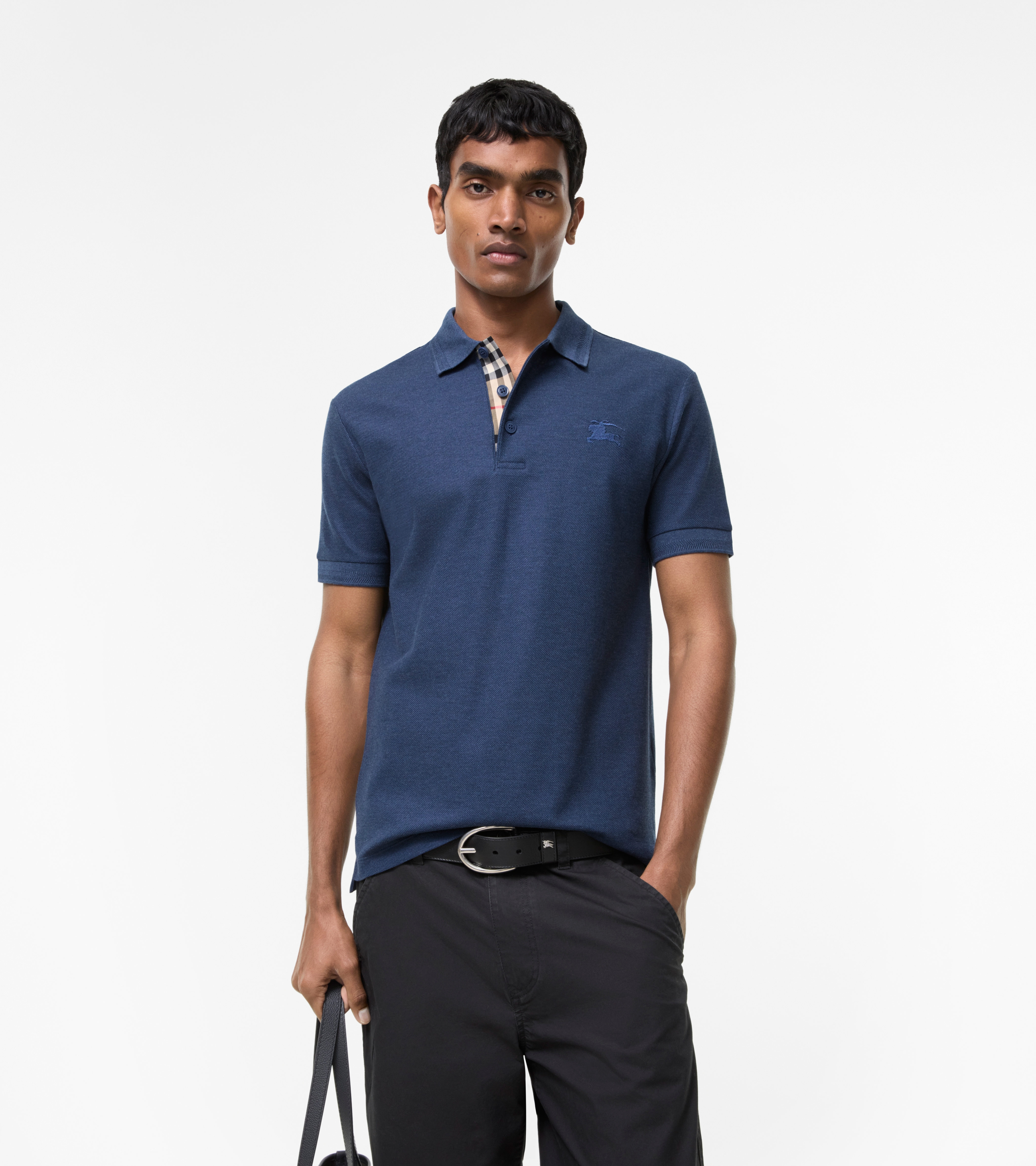 Cotton Polo Shirt — alternate view