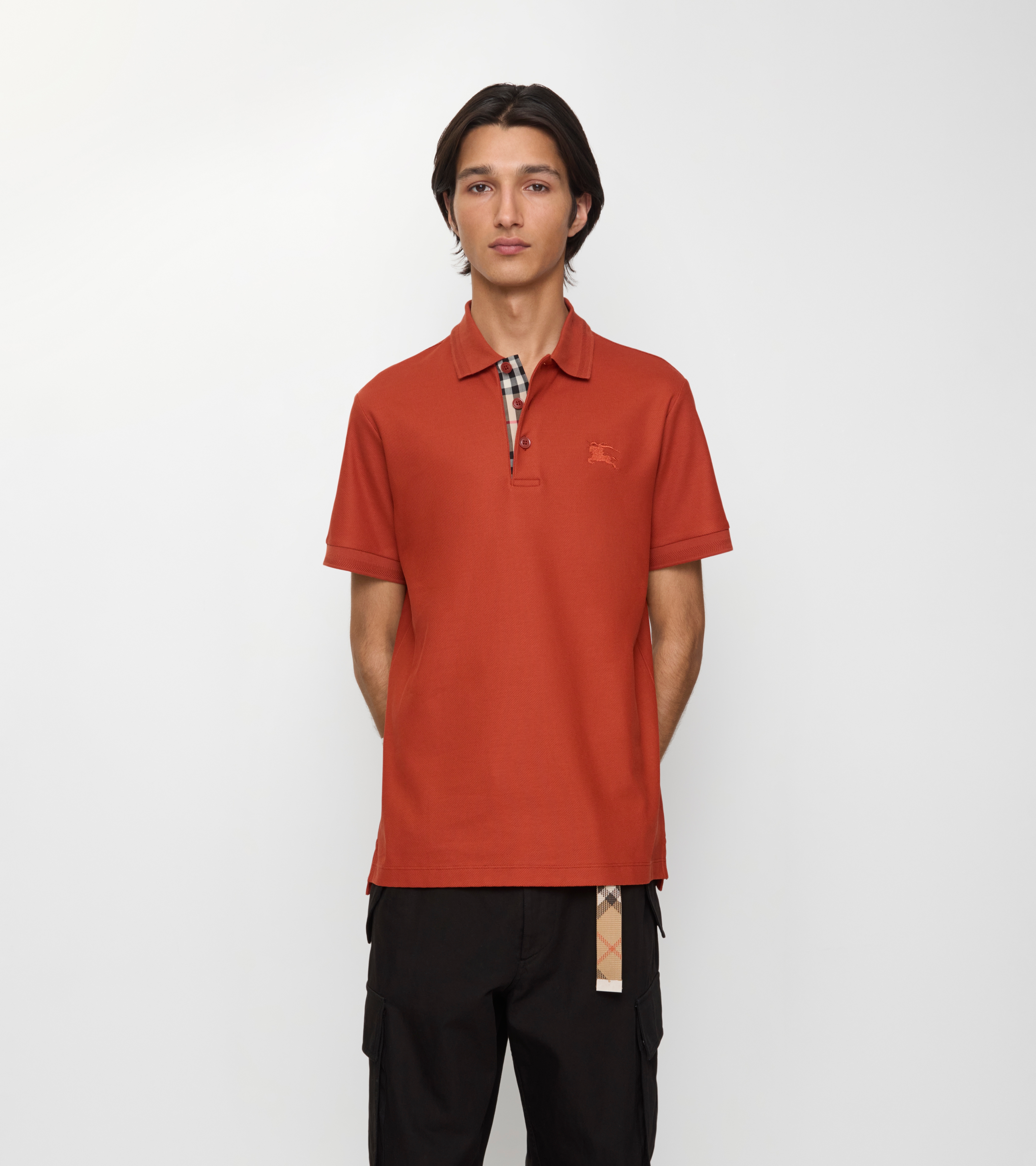 Cotton Polo Shirt — alternate view