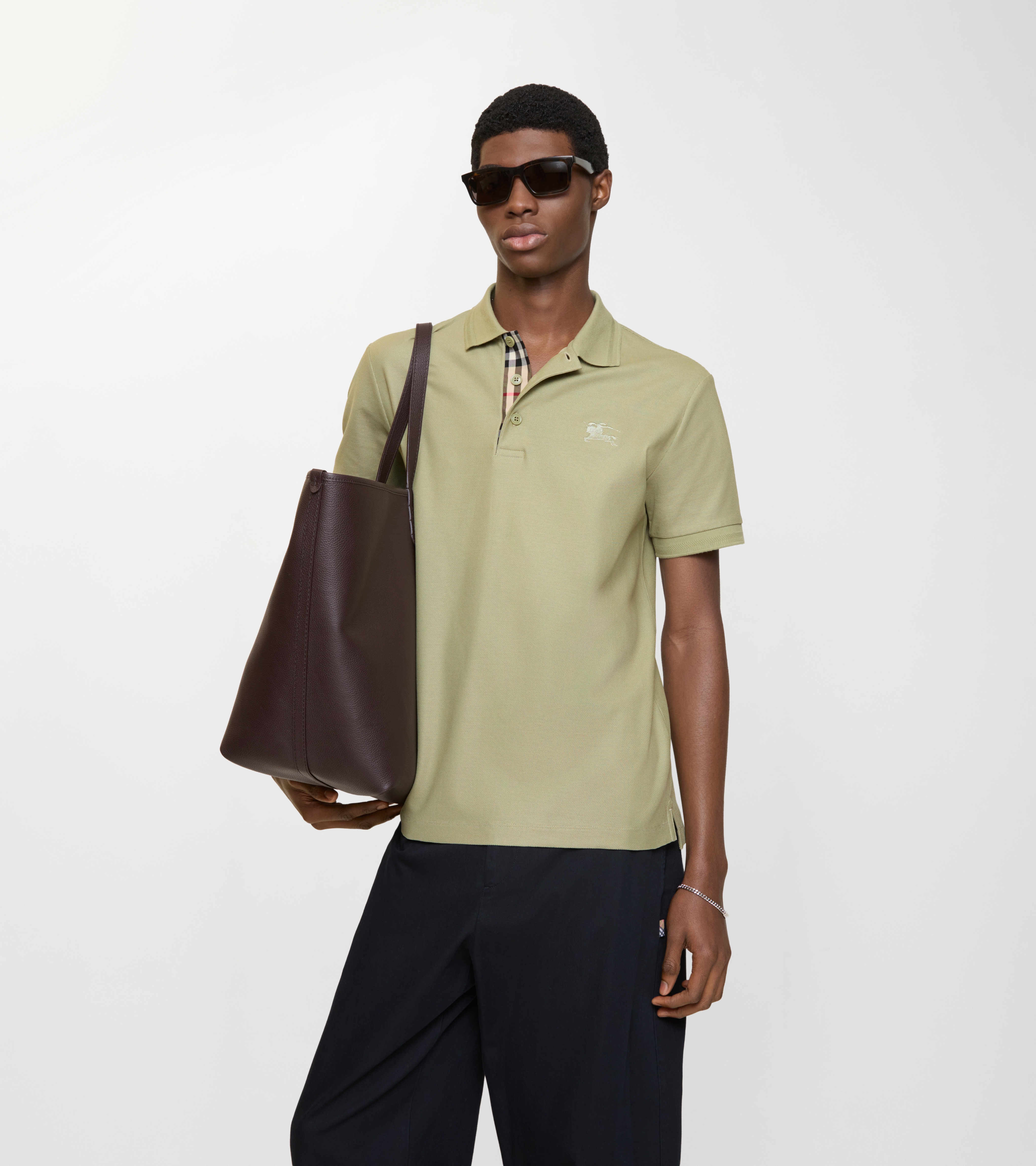 Cotton Polo Shirt — alternate view