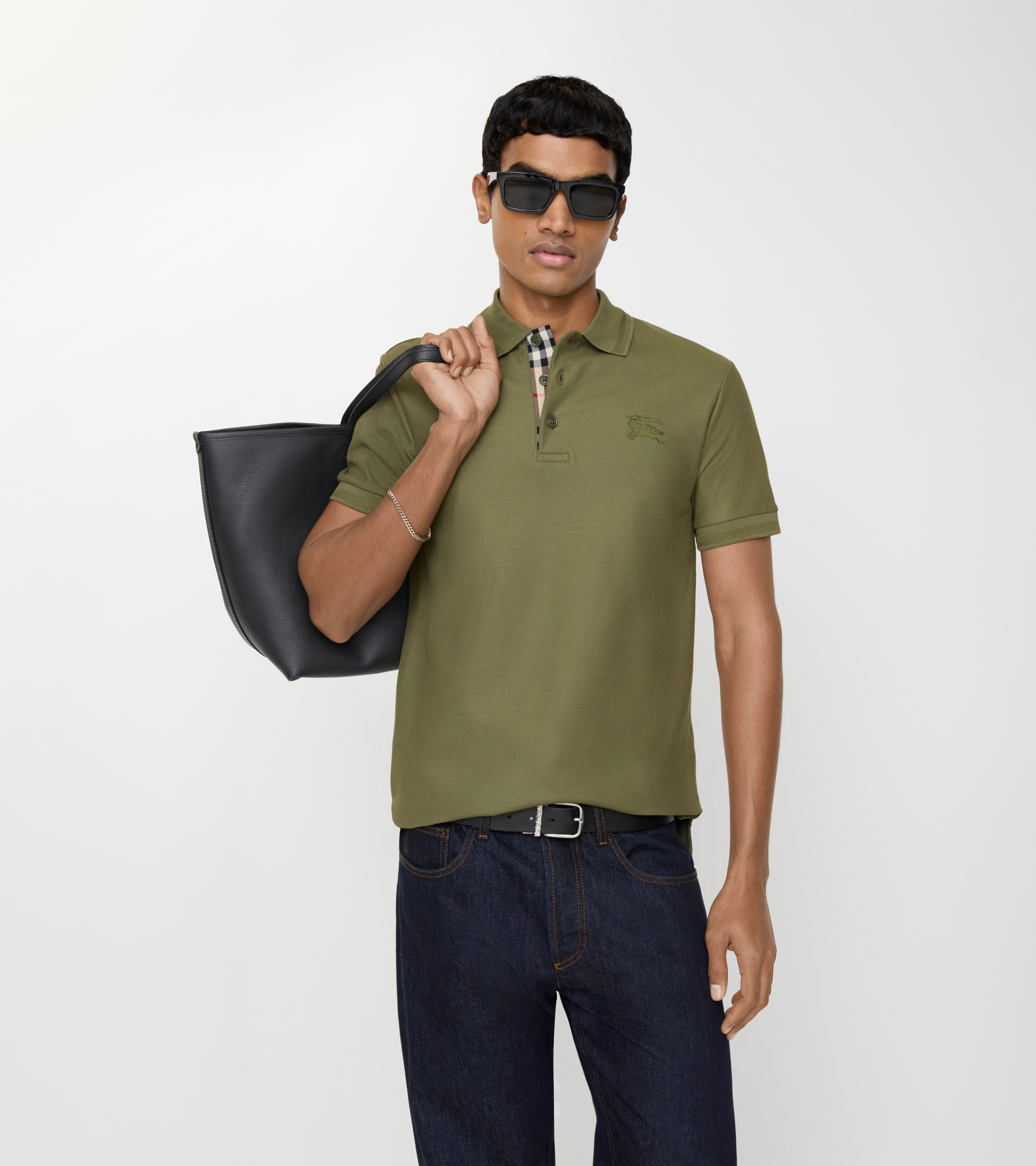 Cotton Polo Shirt — alternate view