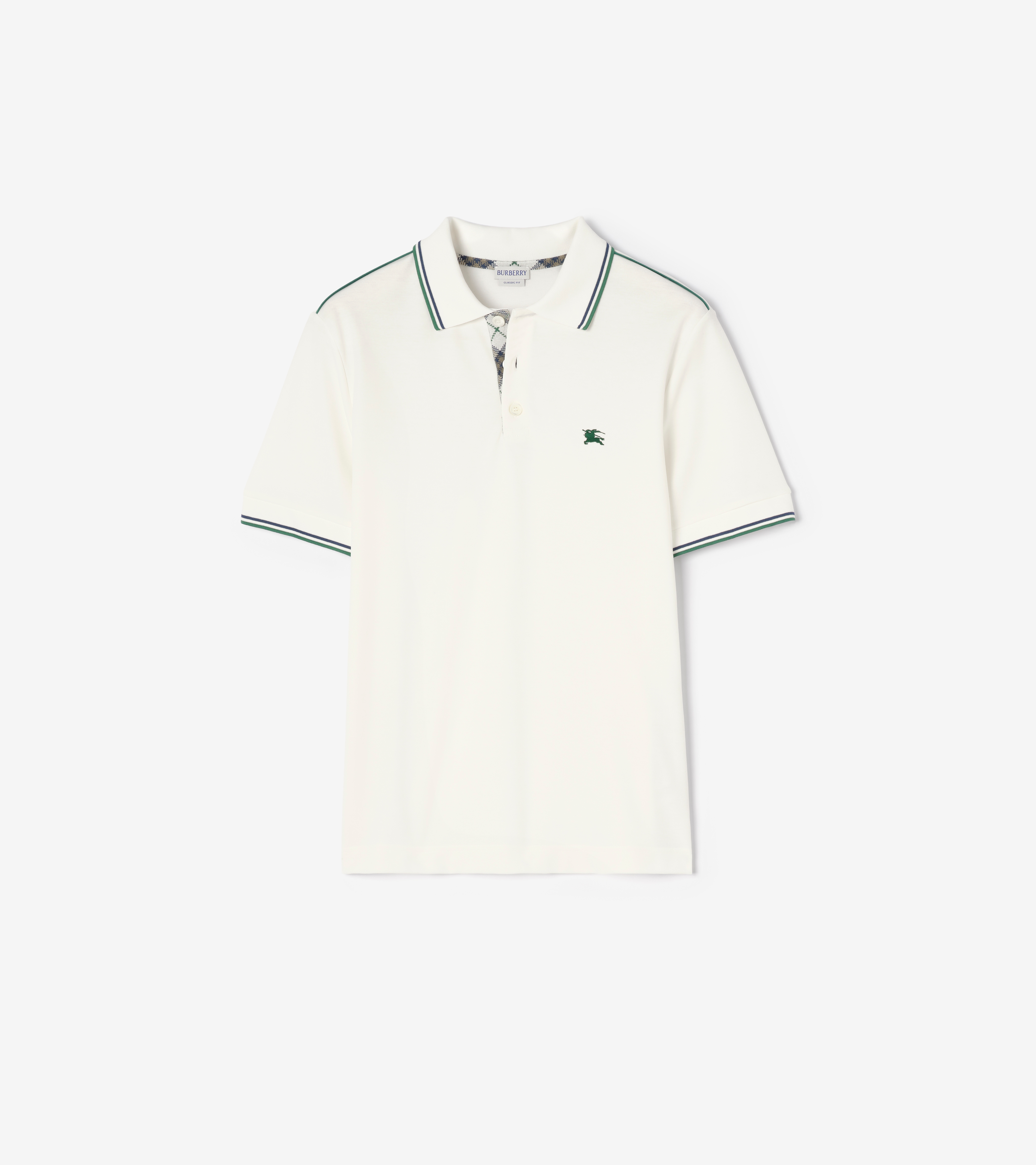 Cotton Blend Tennis Polo Shirt