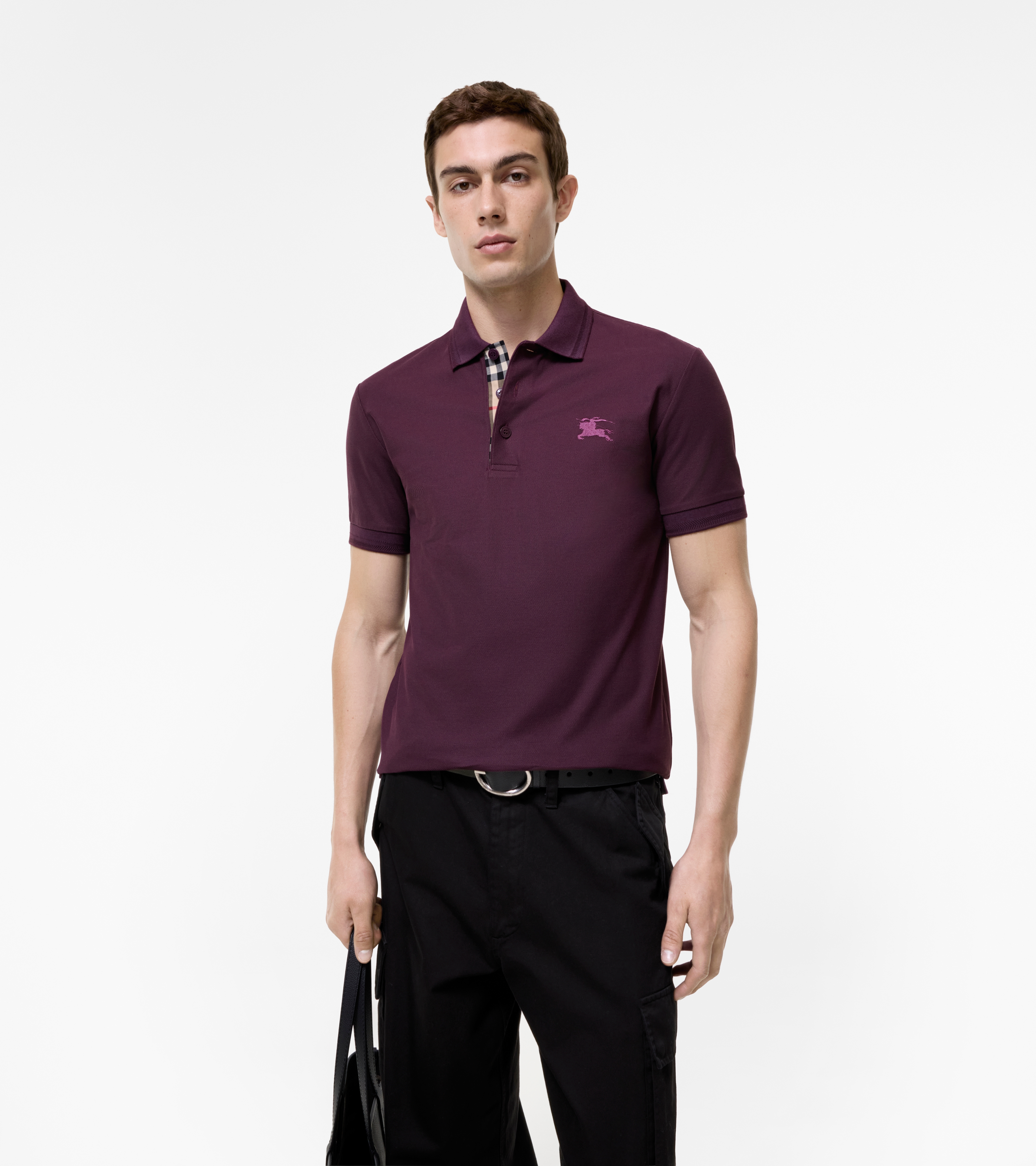 Cotton Polo Shirt — alternate view