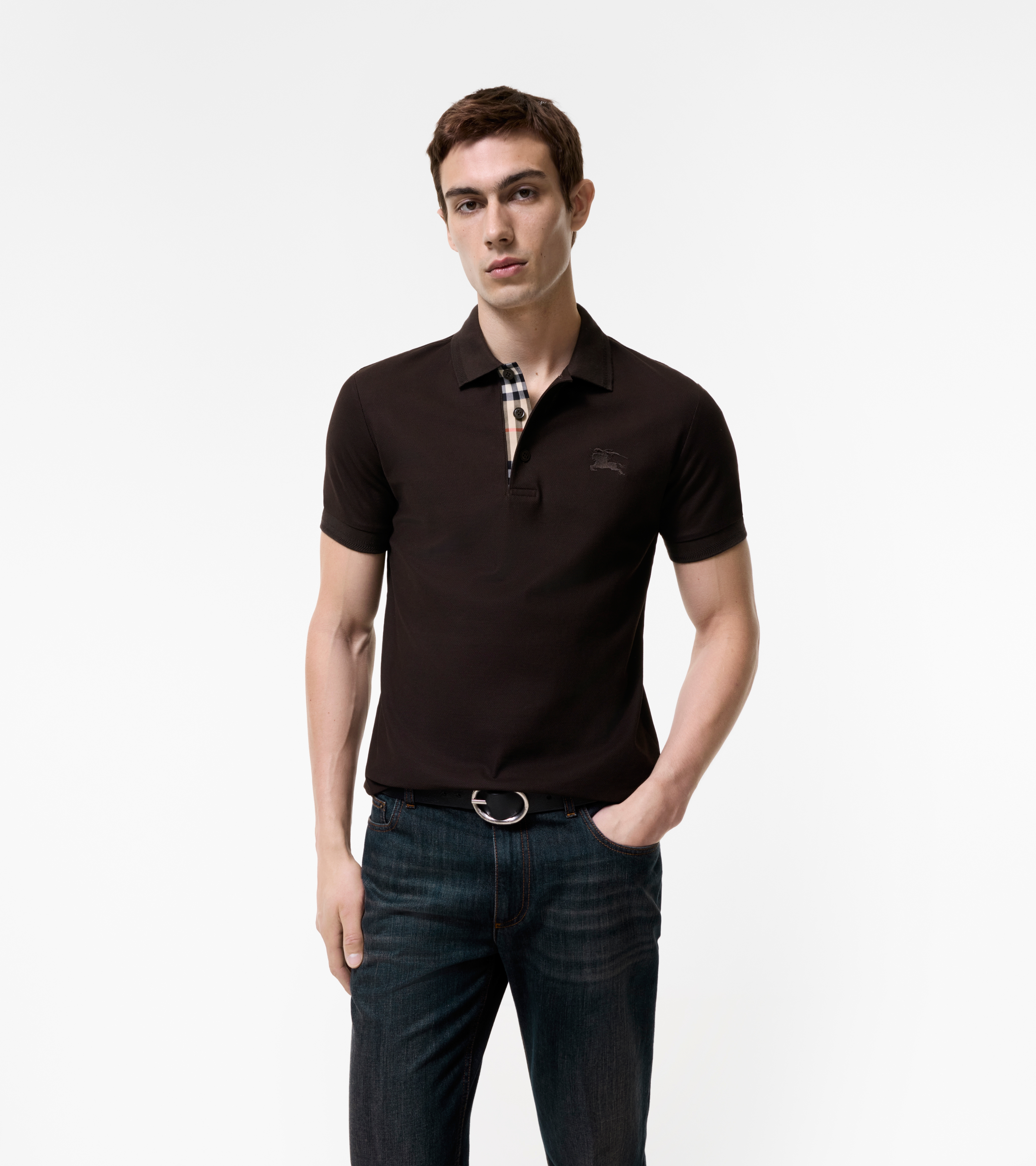 Cotton Polo Shirt — alternate view