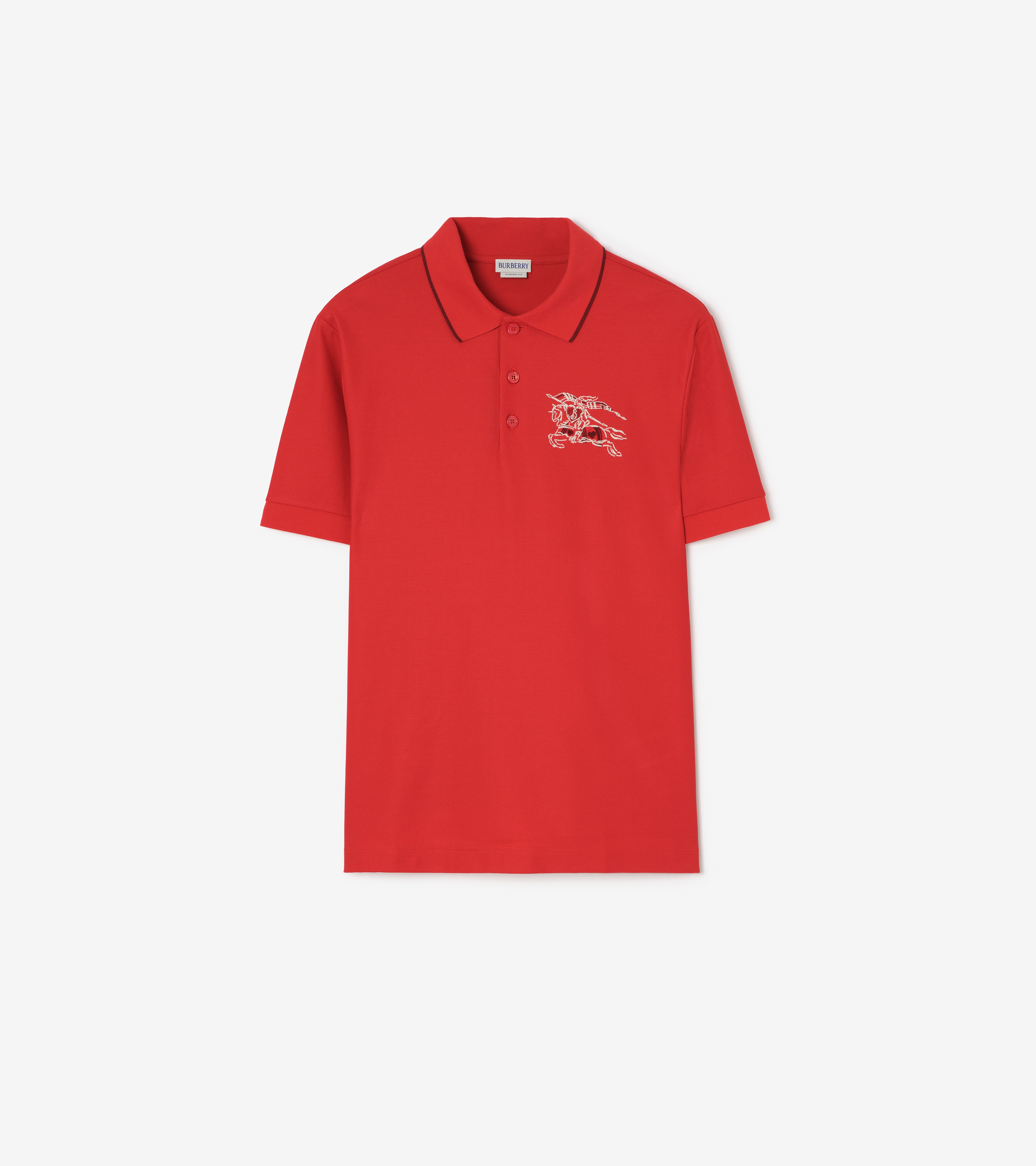 Heart Knight Cotton Polo Shirt