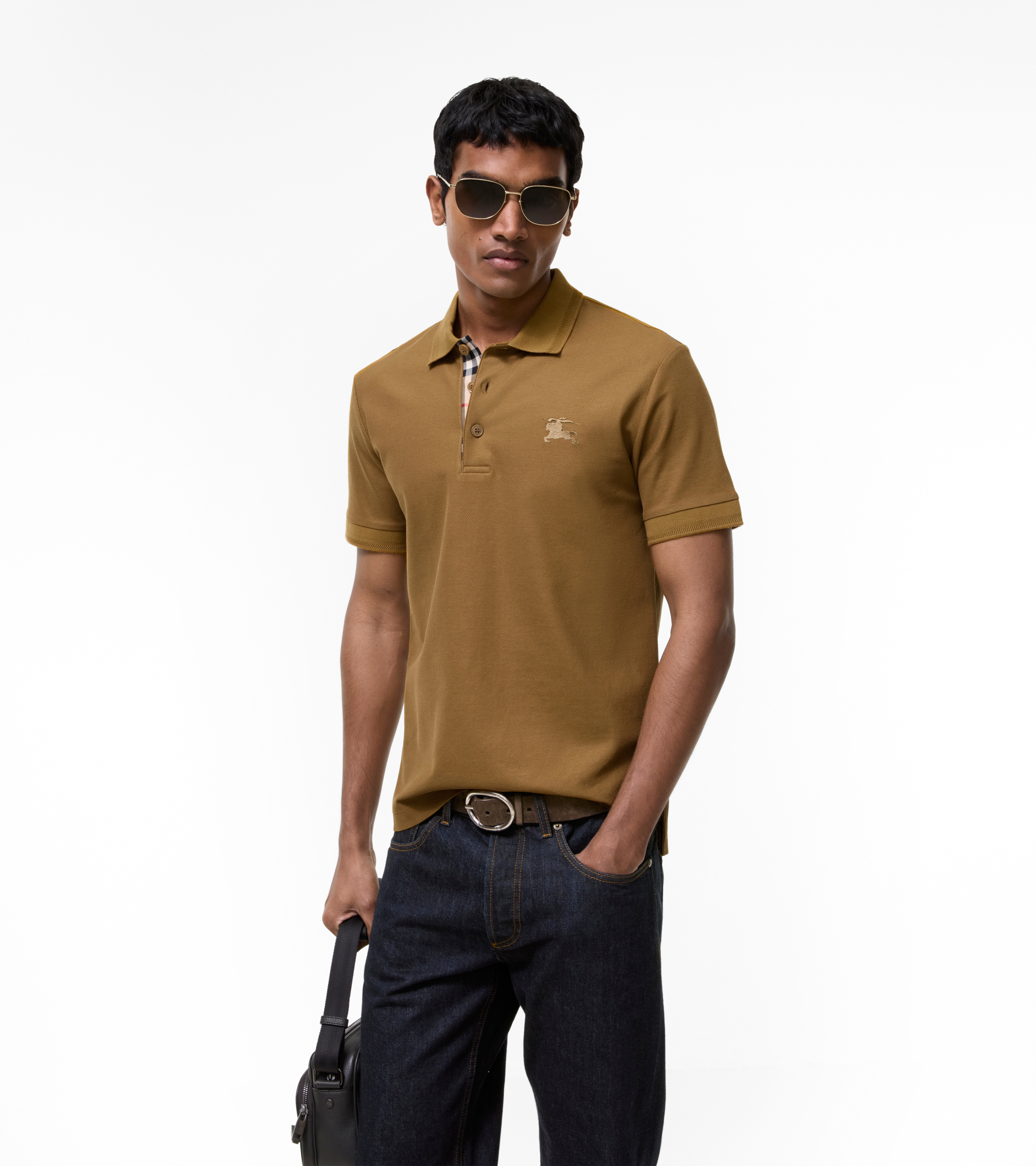 Cotton Polo Shirt — alternate view