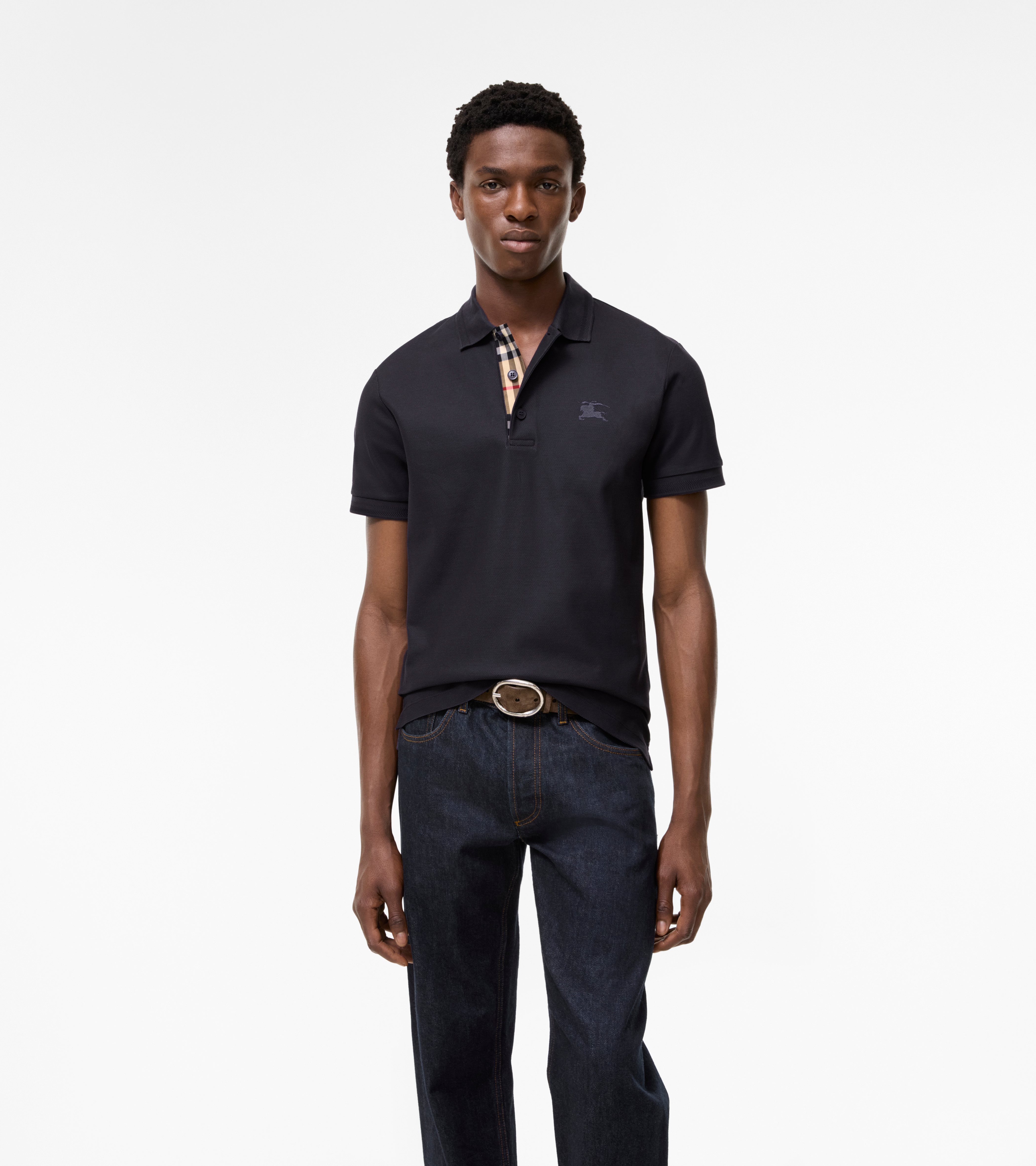 Cotton Polo Shirt — alternate view
