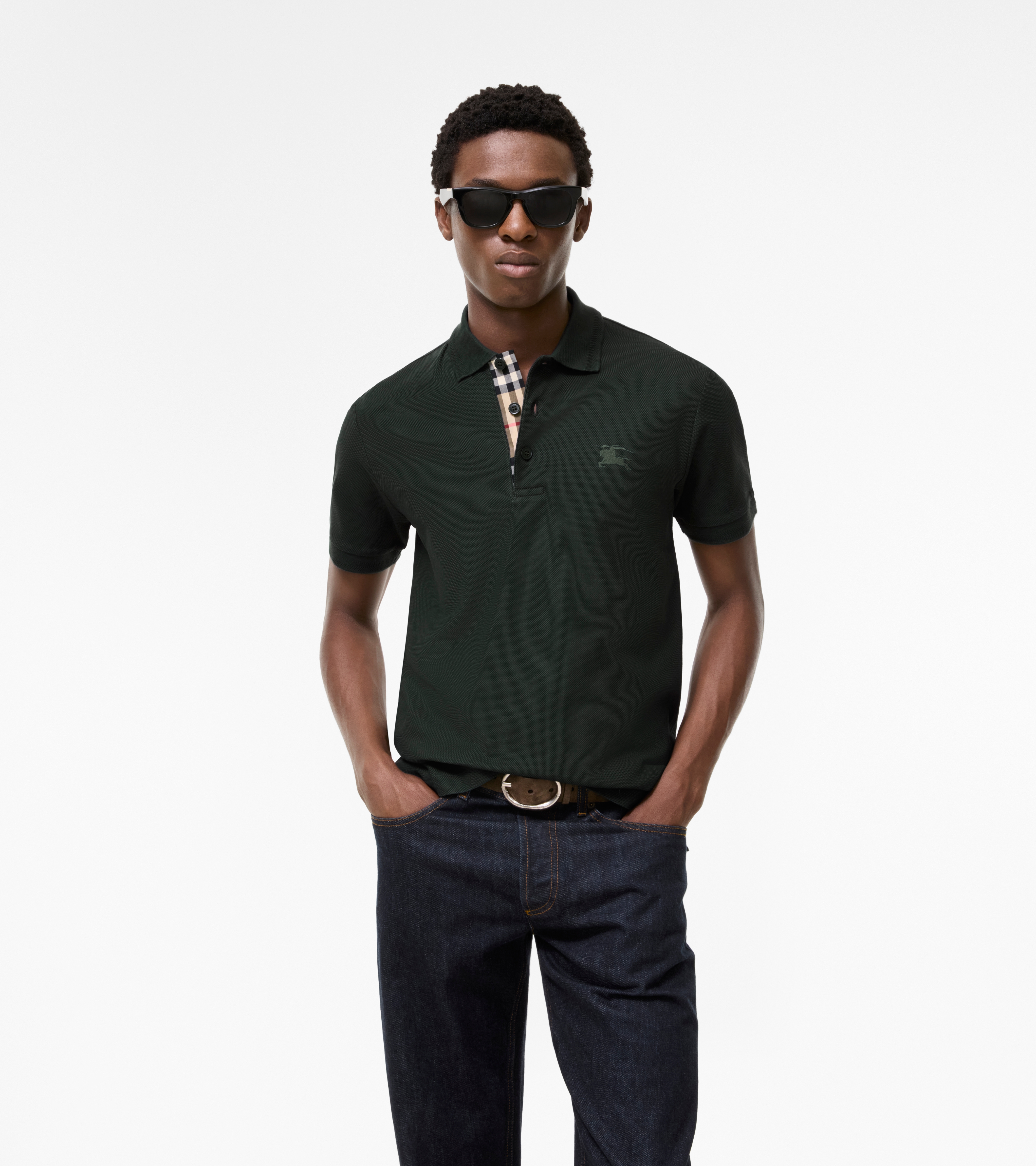 Cotton Polo Shirt — alternate view