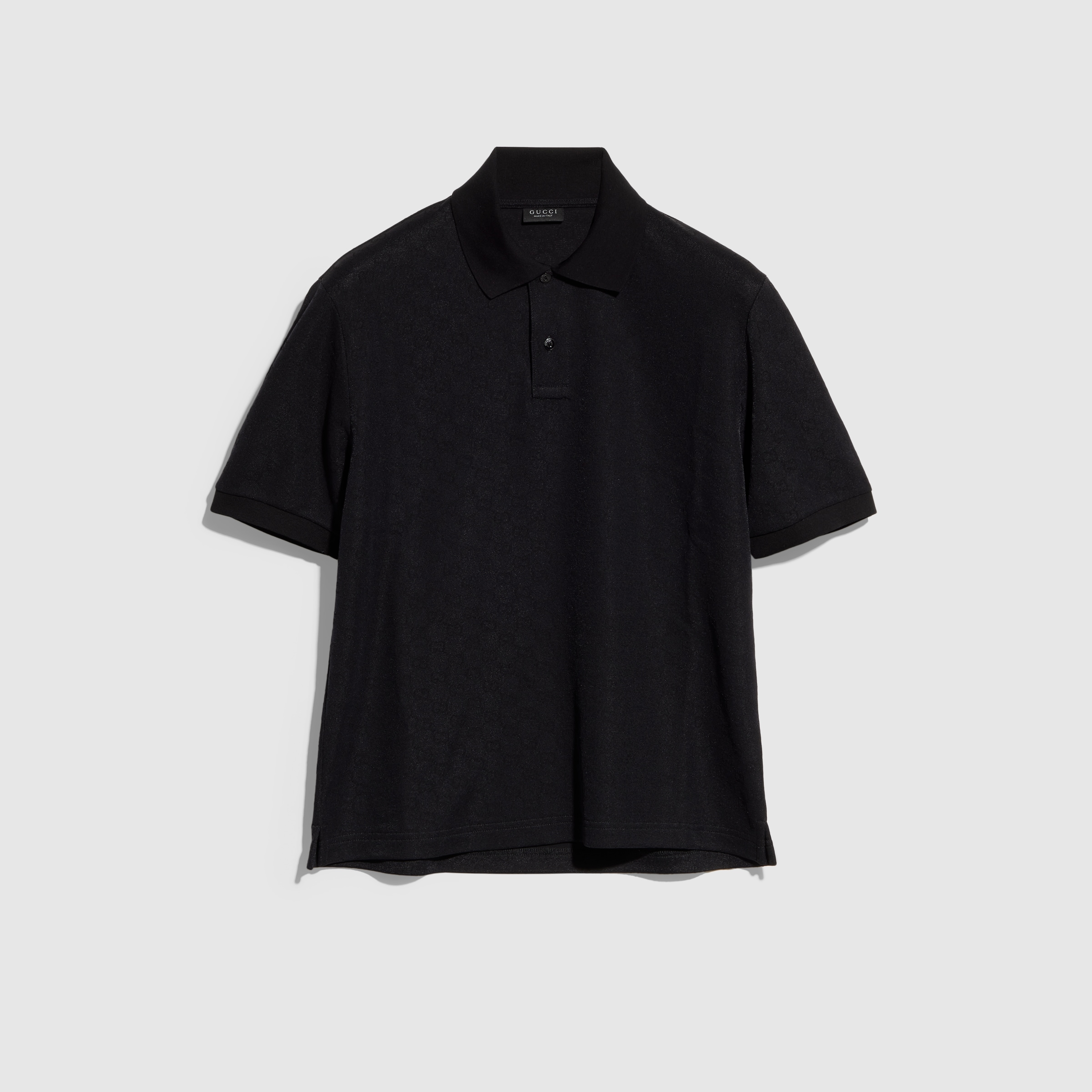 GG technical jersey jacquard polo shirt