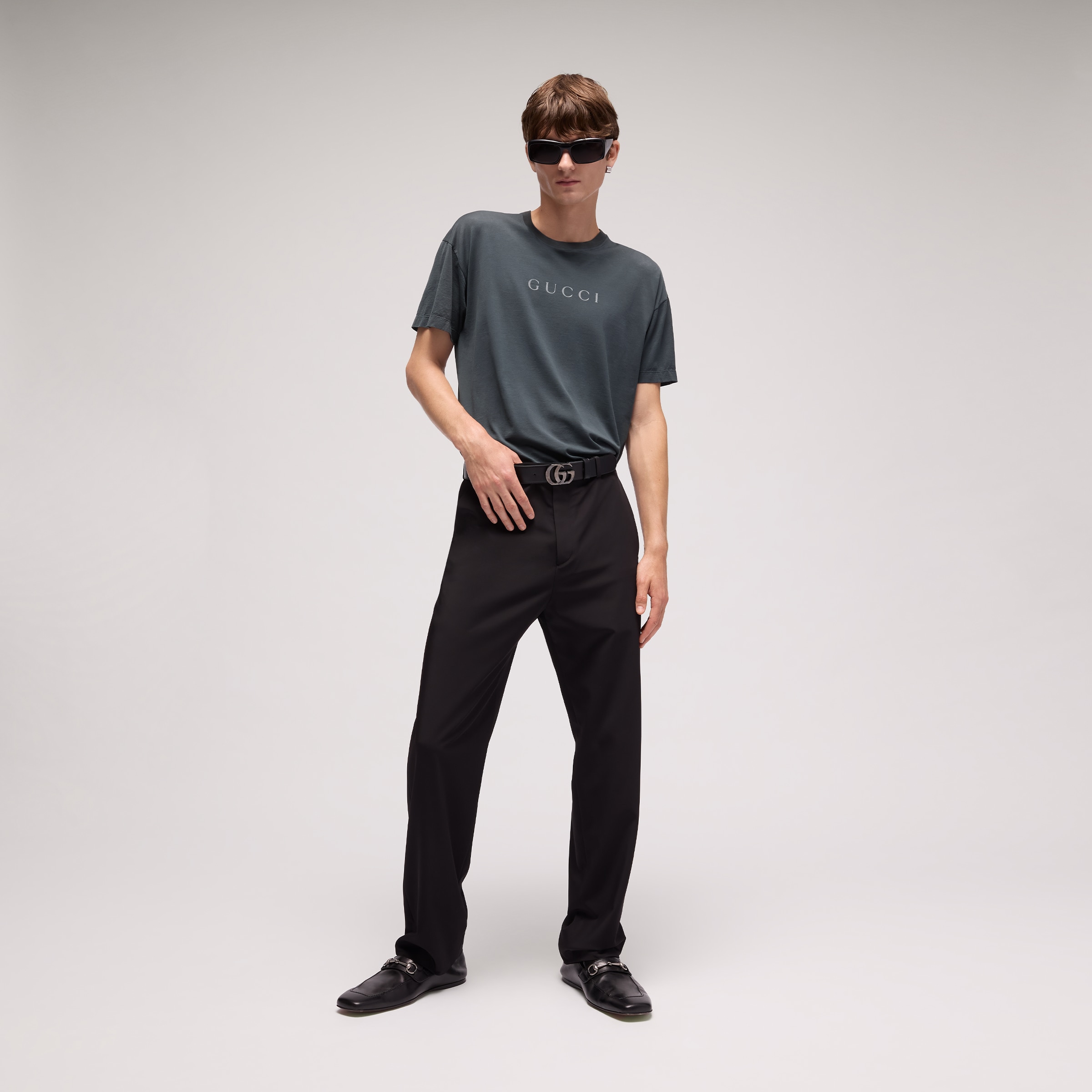Cotton T-shirt with print — alternate view