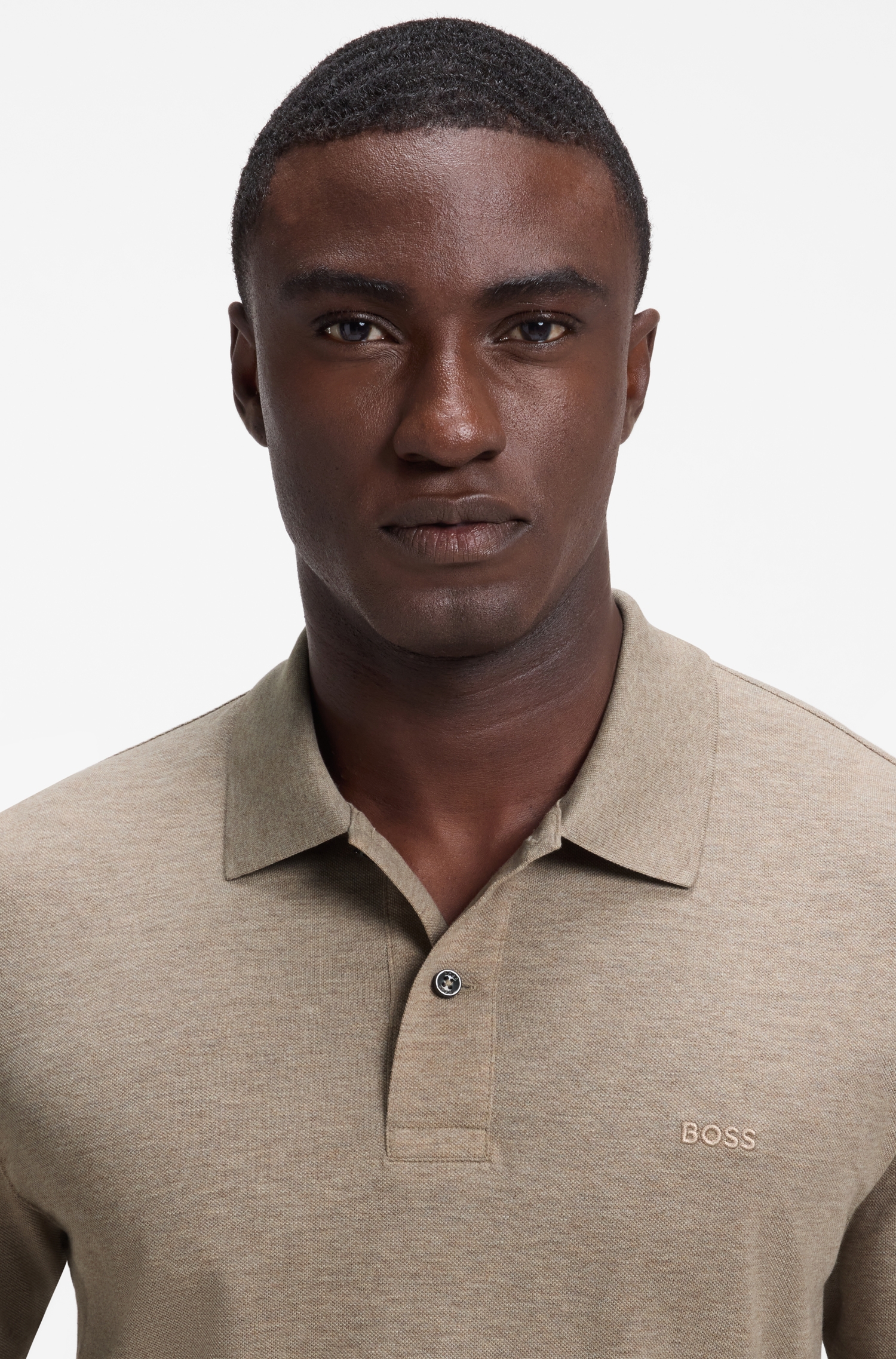 Pallas cotton polo shirt — alternate view
