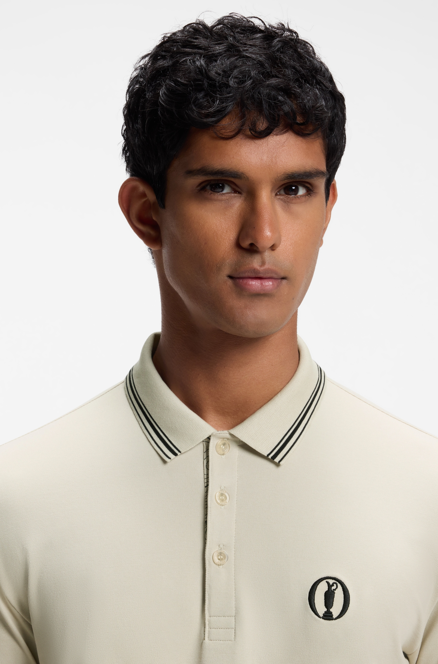 The Open Active Paddy polo shirt in performance pique — alternate view
