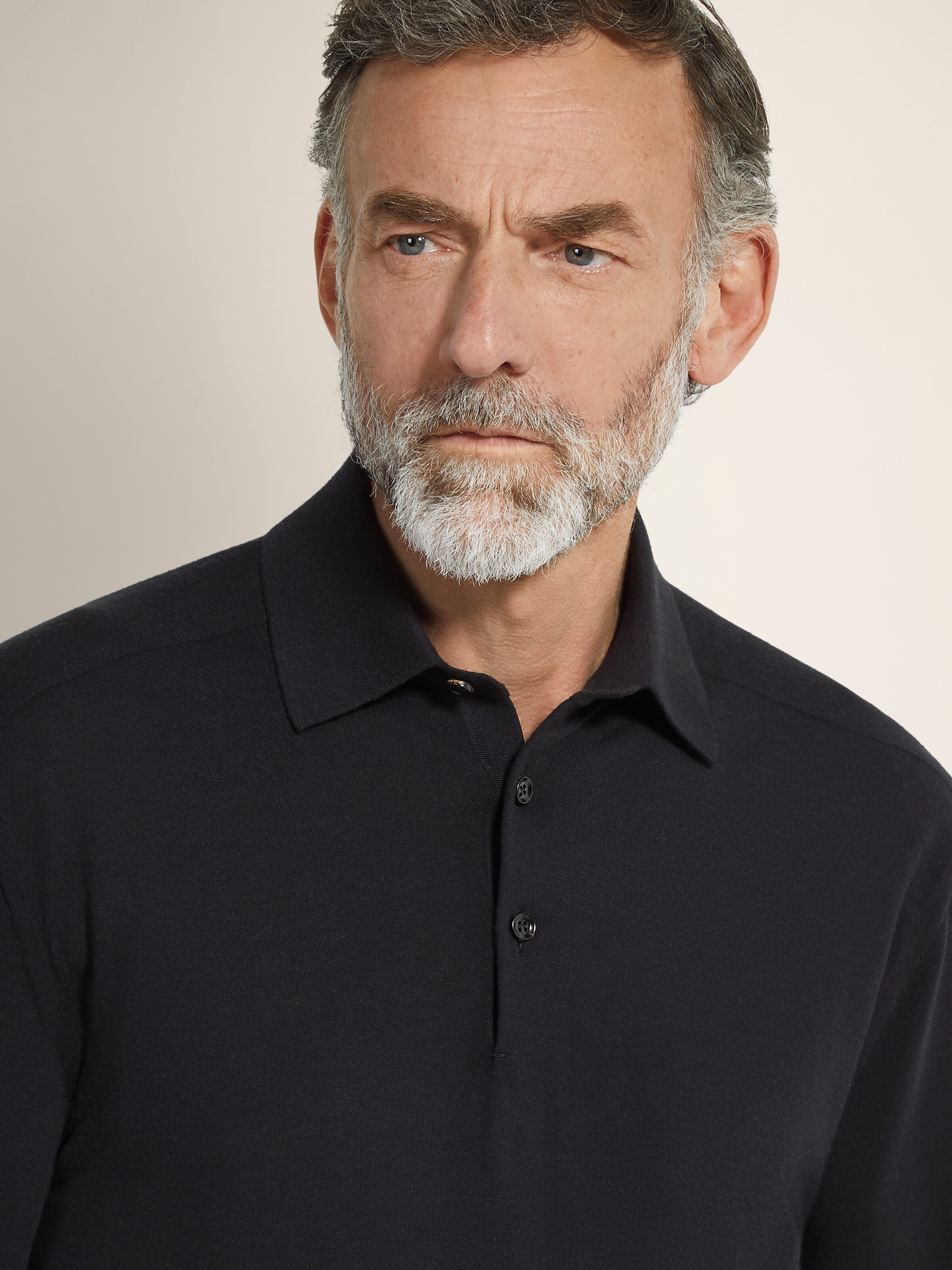 Black Vellus Aureum Polo Shirt — alternate view