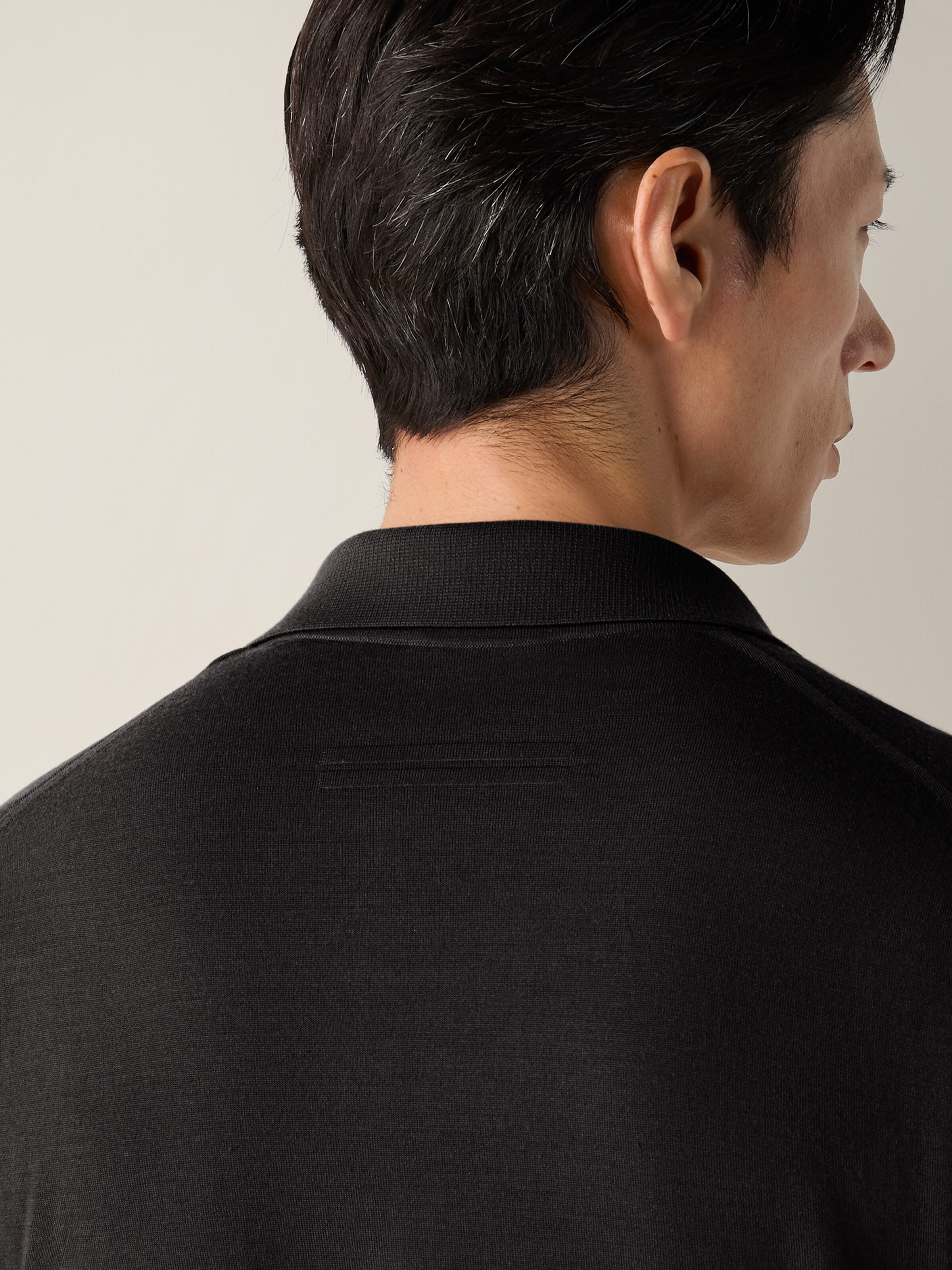 Black Vellus Aureum Polo Shirt — alternate view