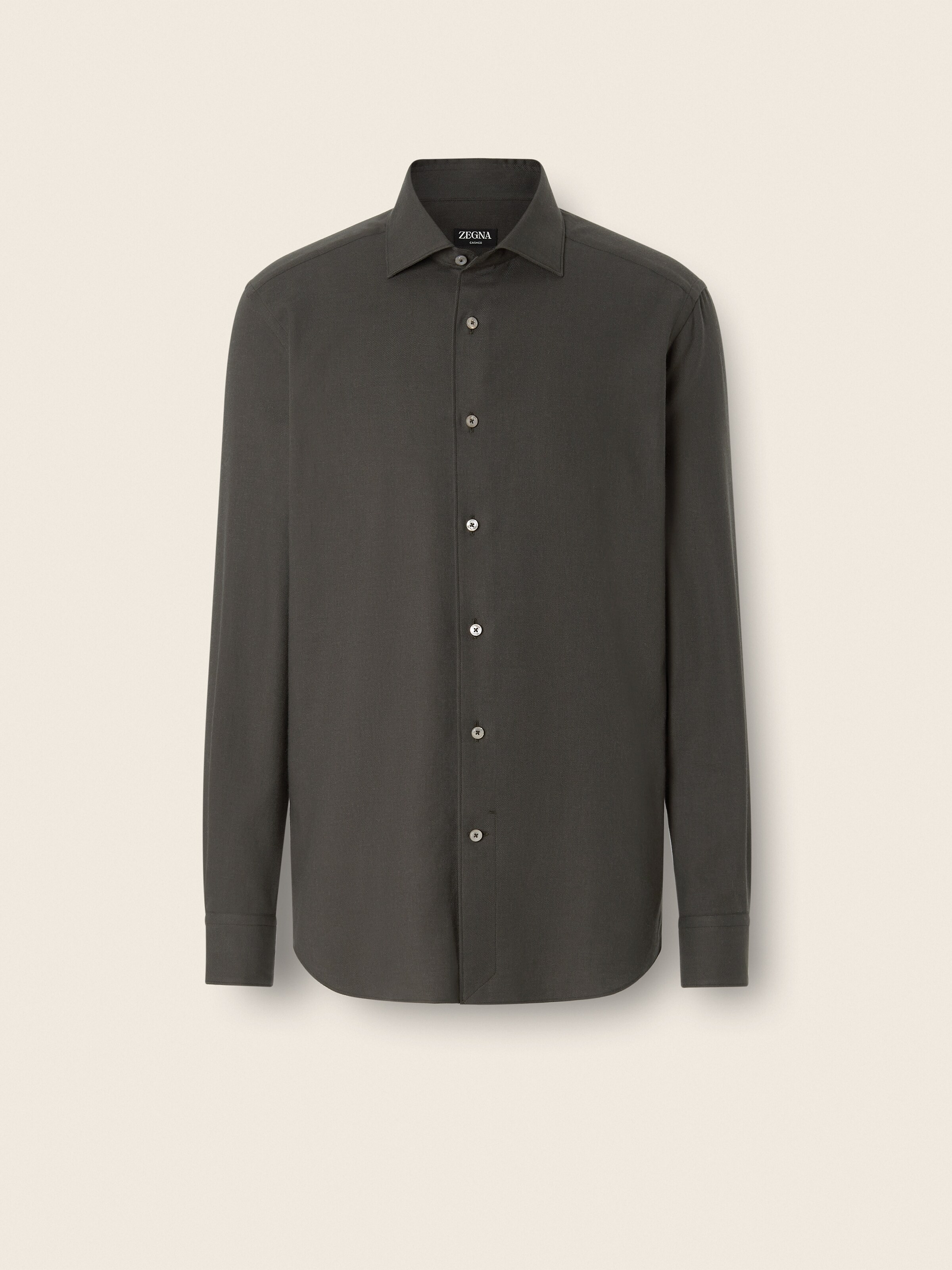 Dark Olive Green Cashco Shirt